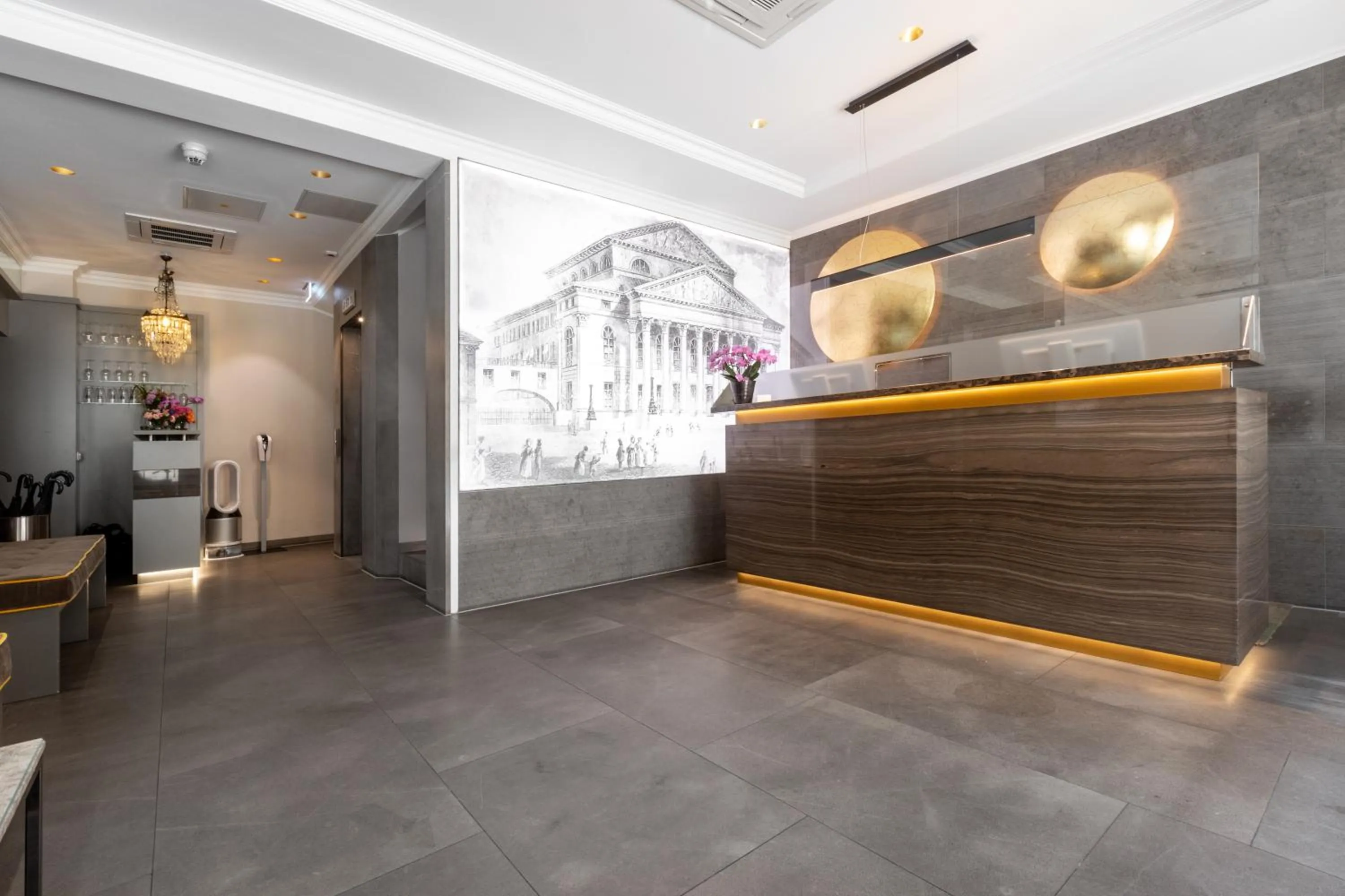 Lobby or reception in Hotel an der Oper