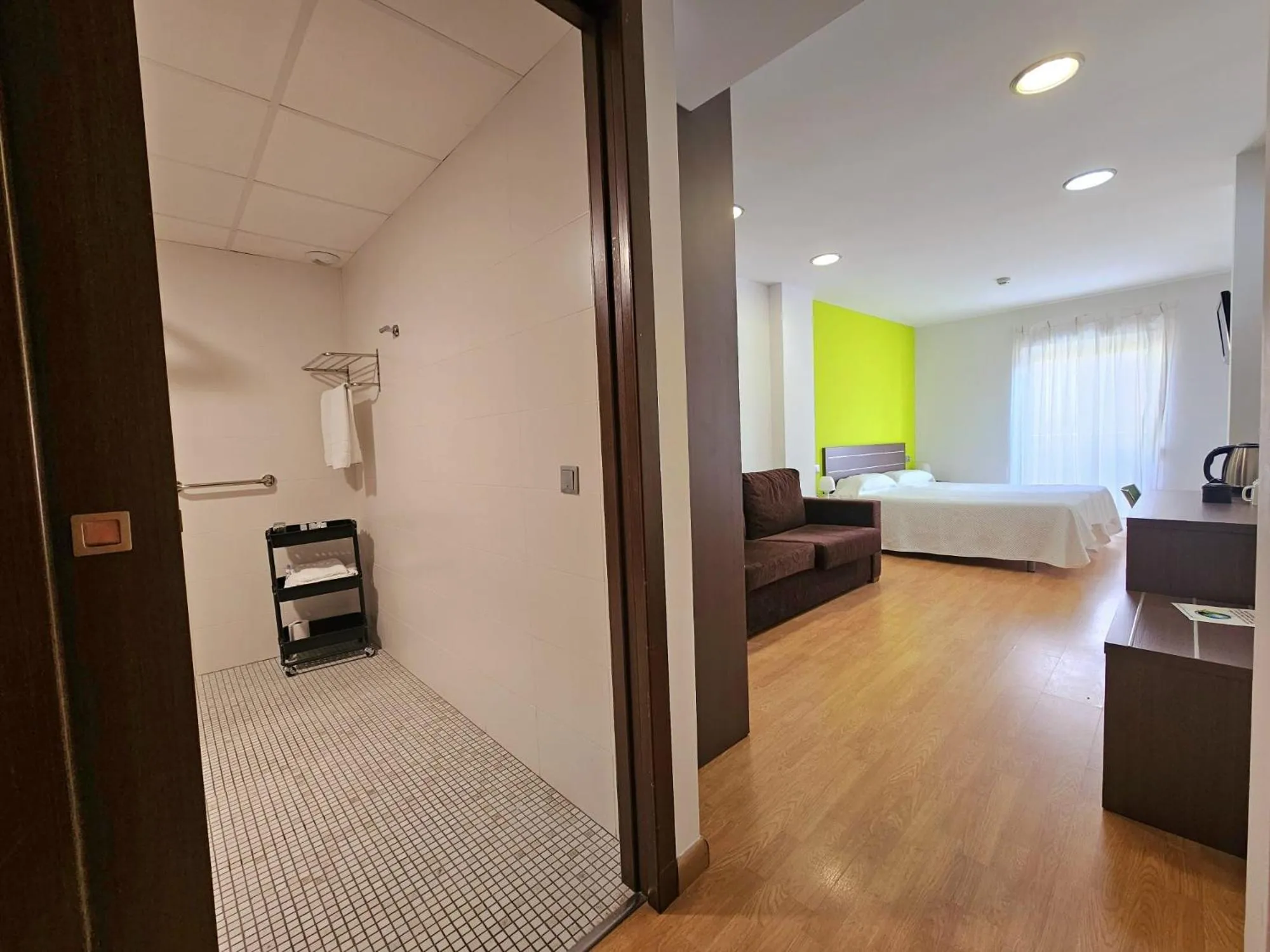 Bed in Hotel Clopy Rocamar