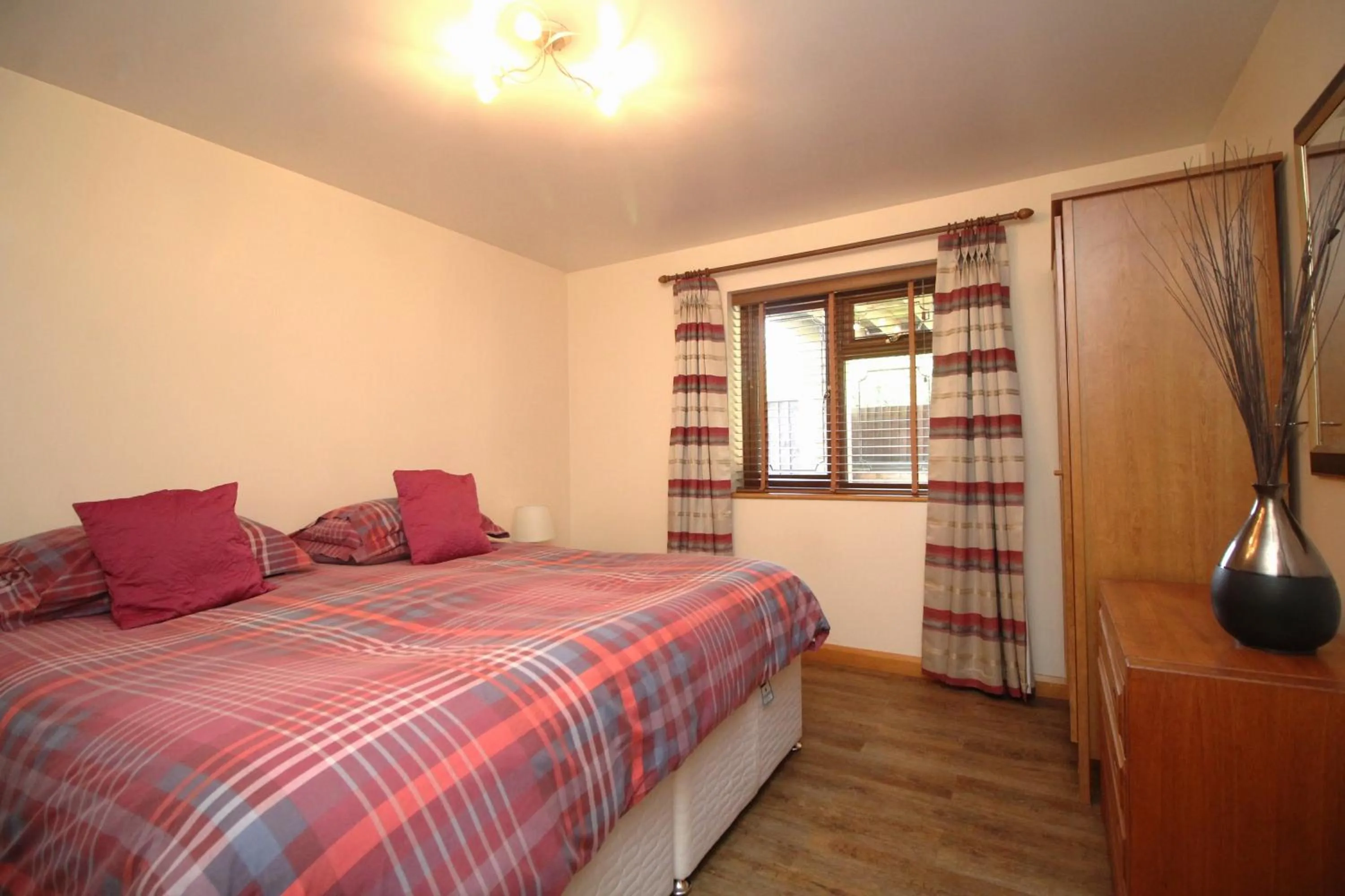 Bed in Highfields Holidays bed & breakfast