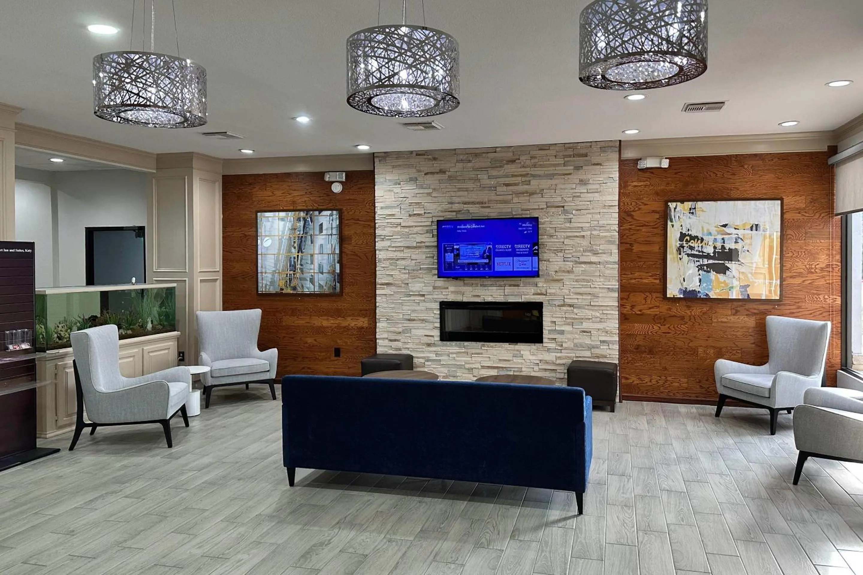Lobby or reception in Comfort Inn & Suites Houston West-Katy