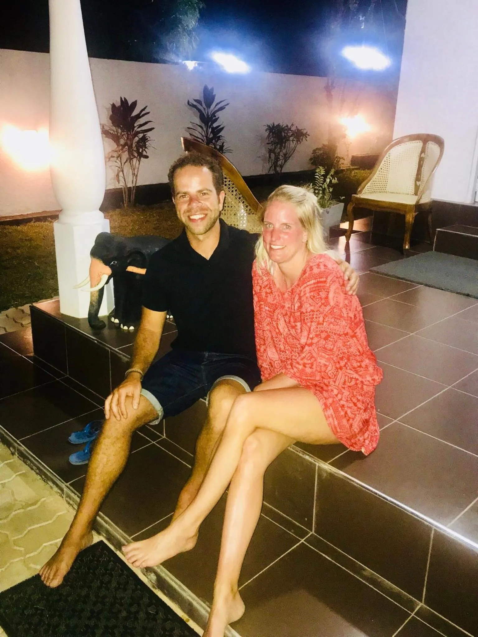 Guests in White Villa Airport Transit Hotel