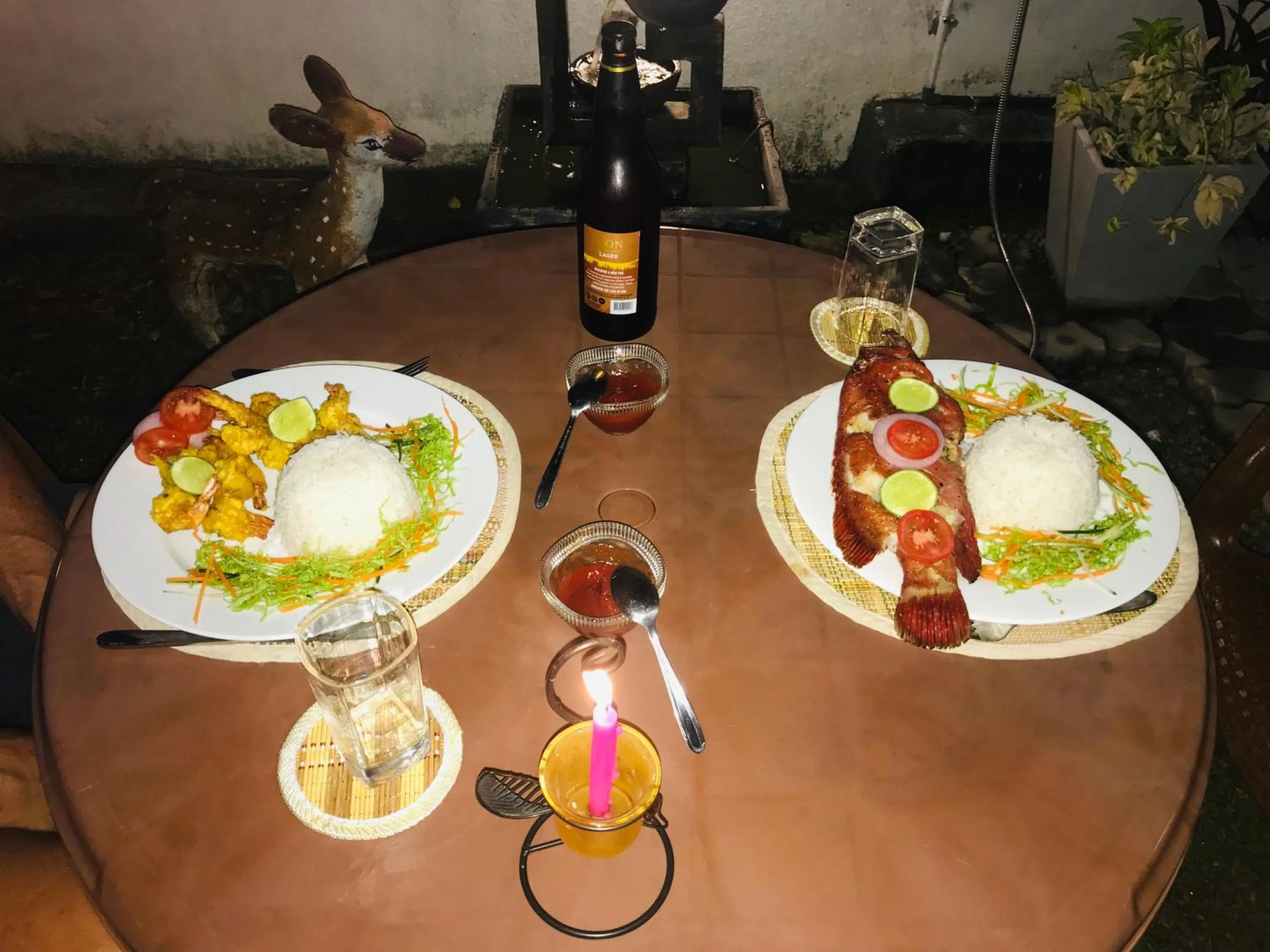 Dinner in White Villa Airport Transit Hotel