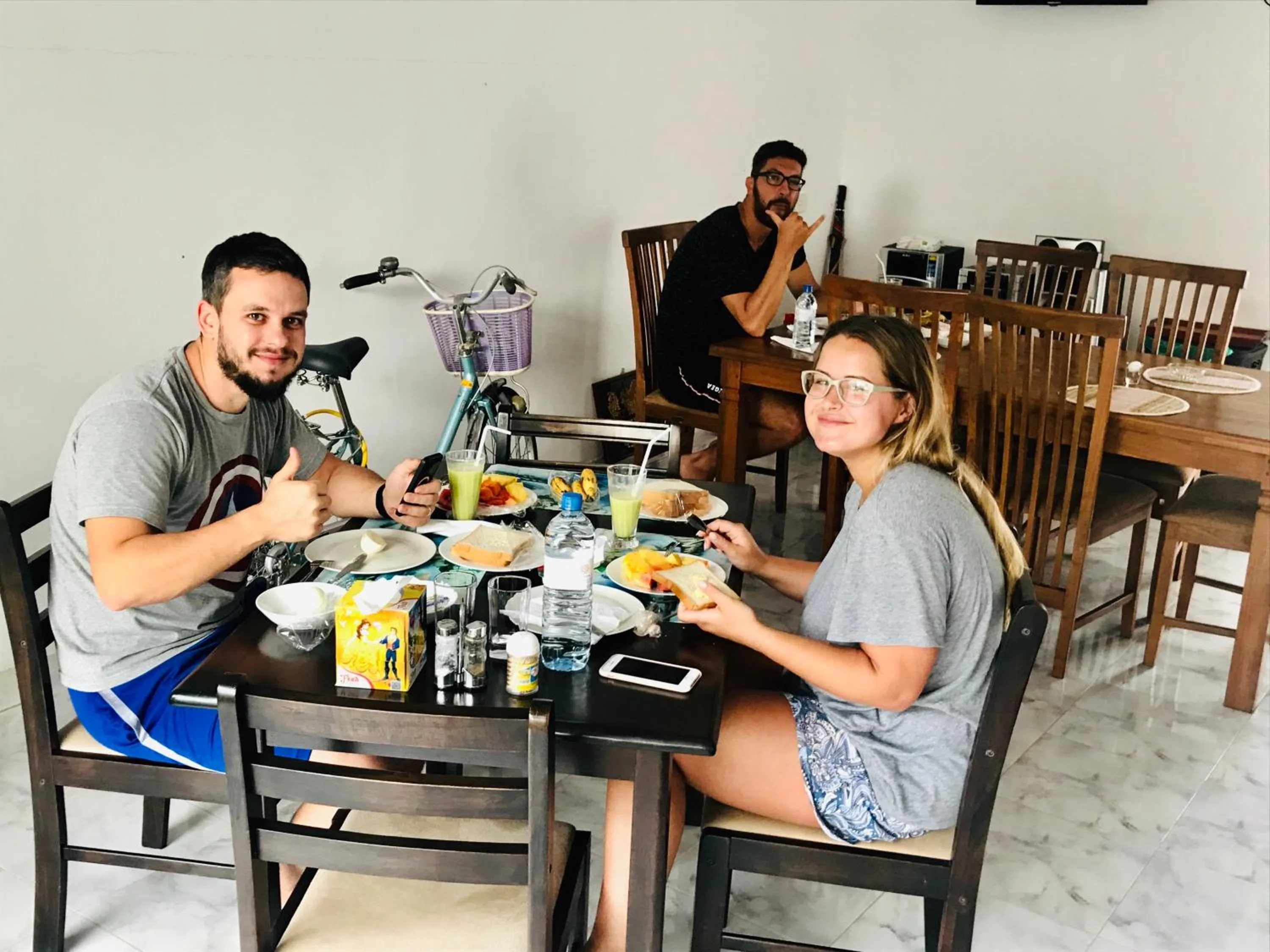 People in White Villa Airport Transit Hotel