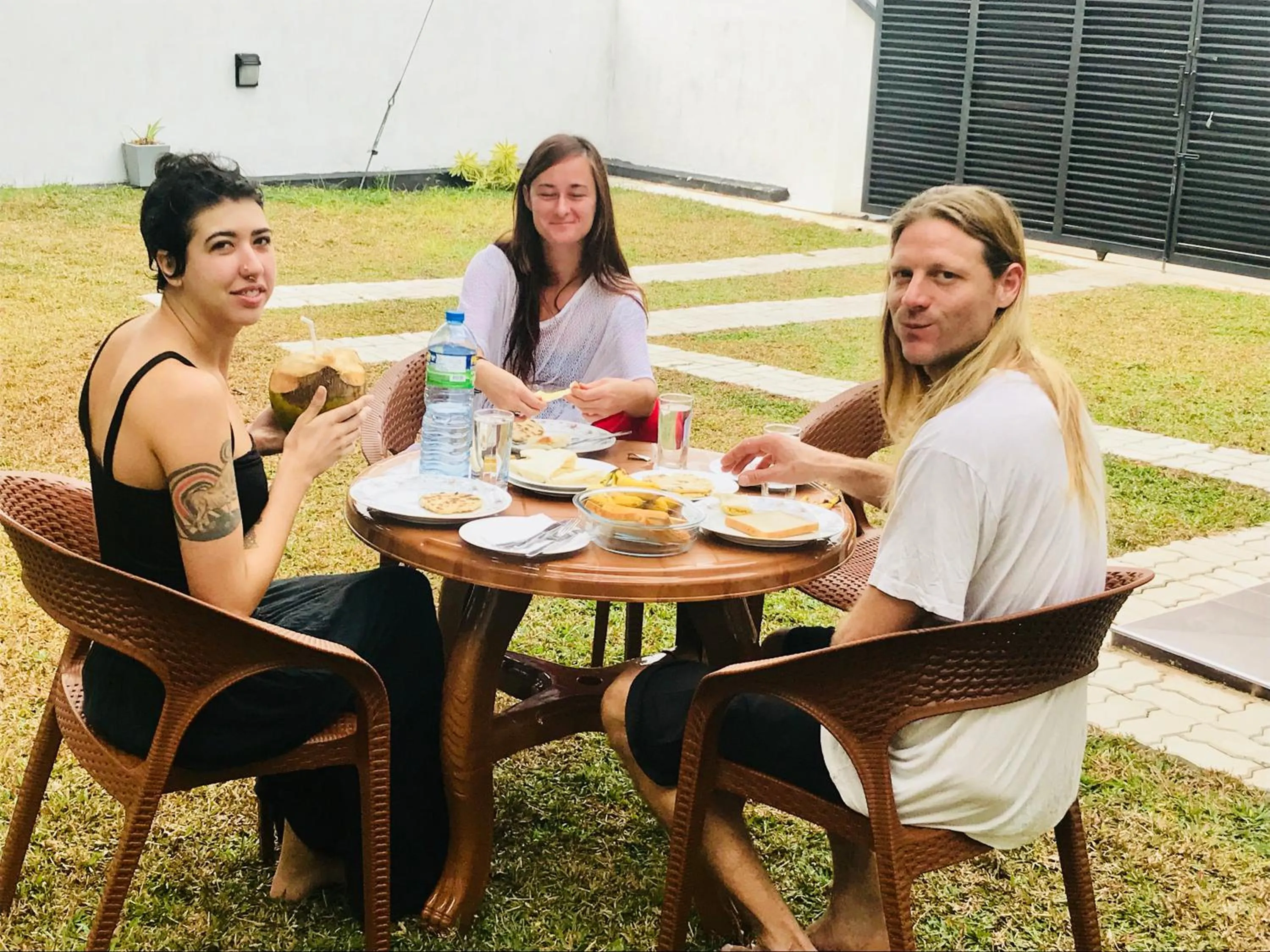 Family in White Villa Airport Transit Hotel