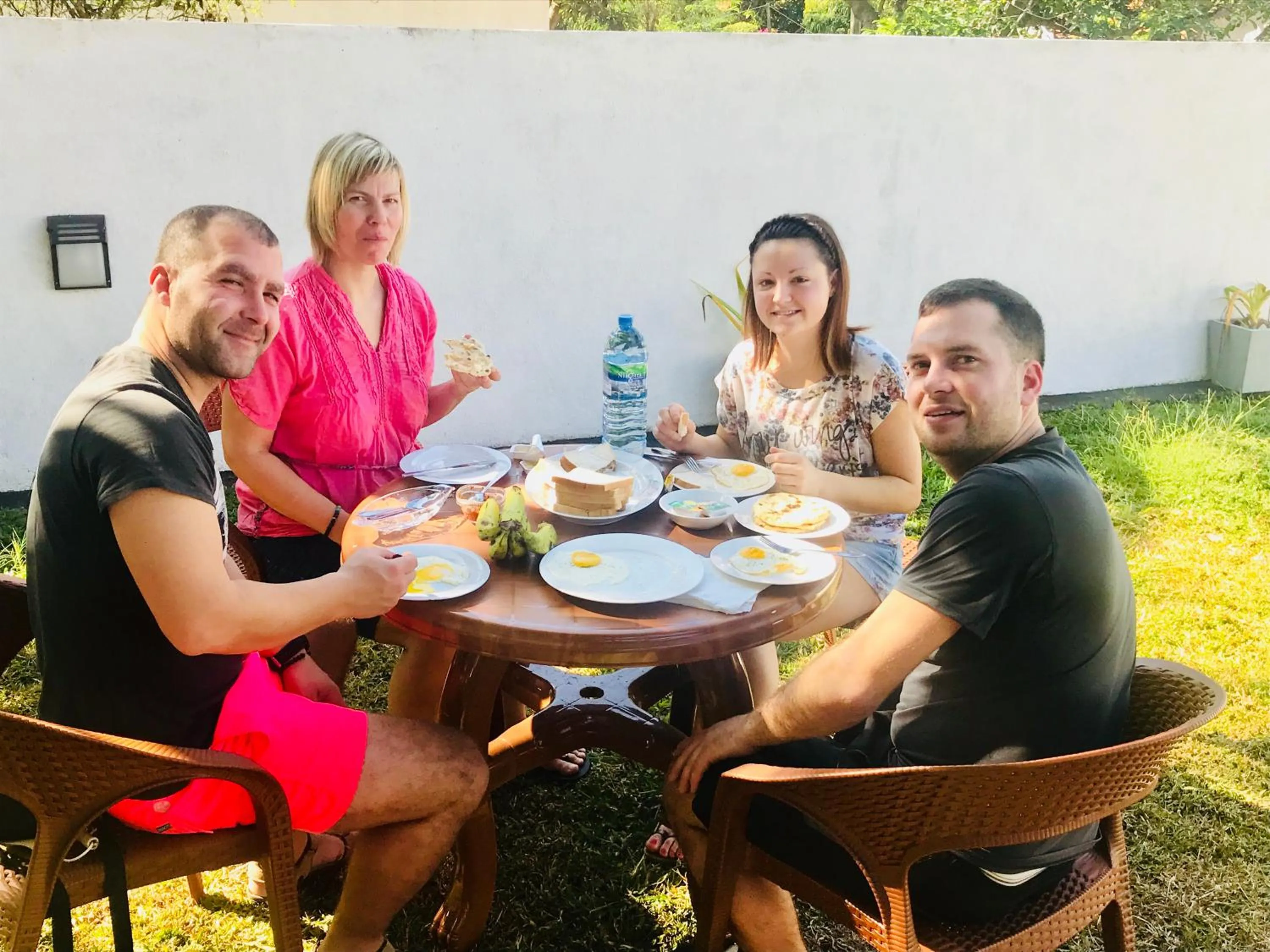 Asian breakfast in White Villa Airport Transit Hotel