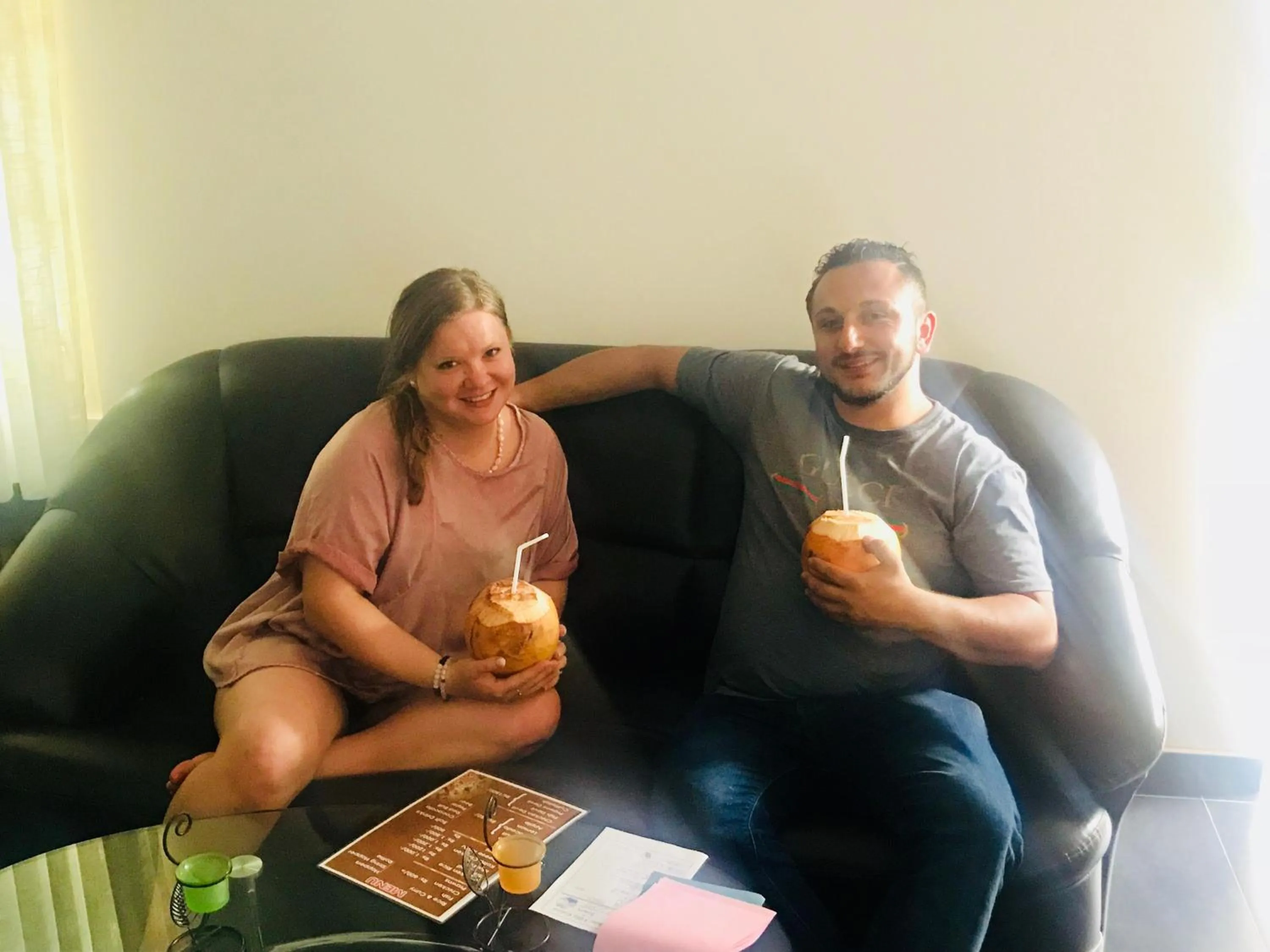 Guests in White Villa Airport Transit Hotel