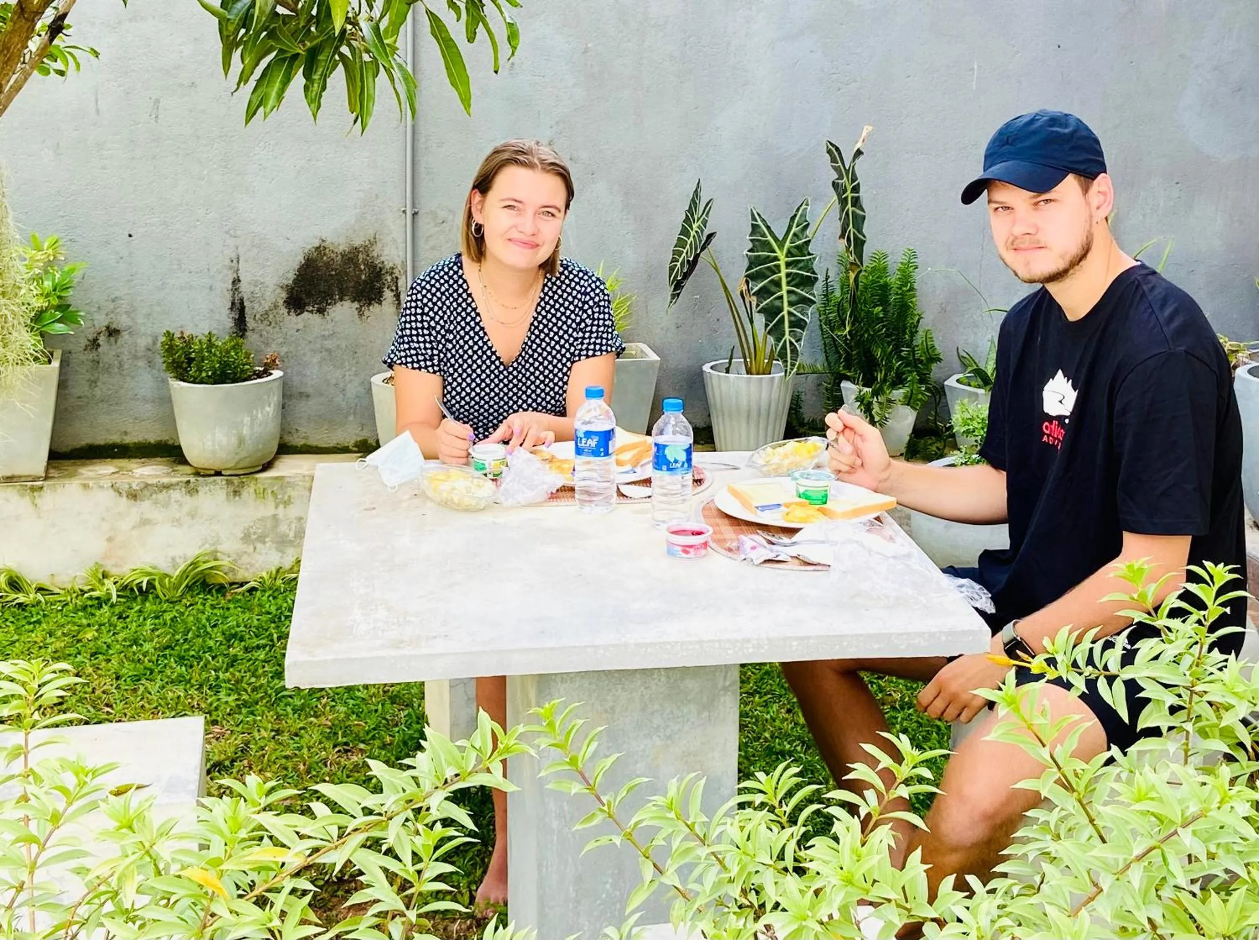 People in White Villa Airport Transit Hotel