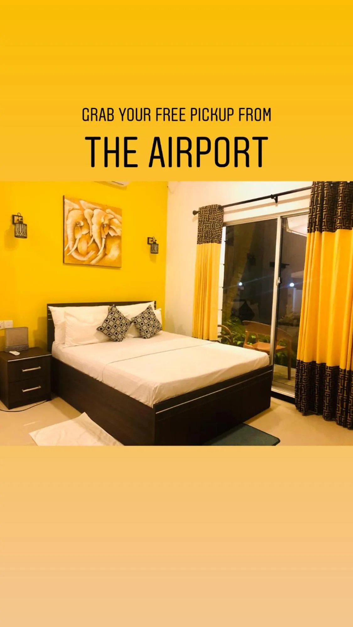 Bed in White Villa Airport Transit Hotel