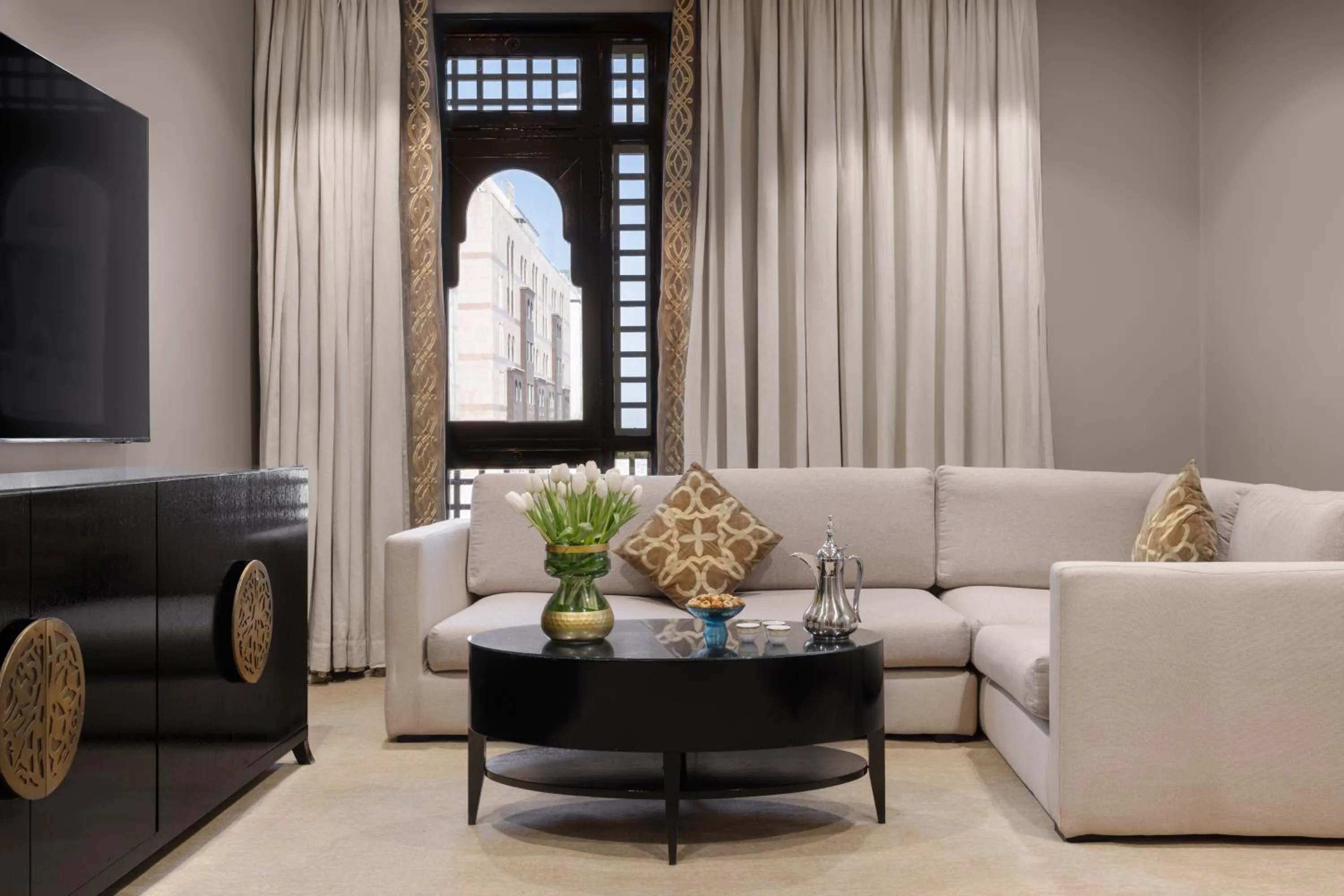 Living room in Sofitel Shahd Al Madinah