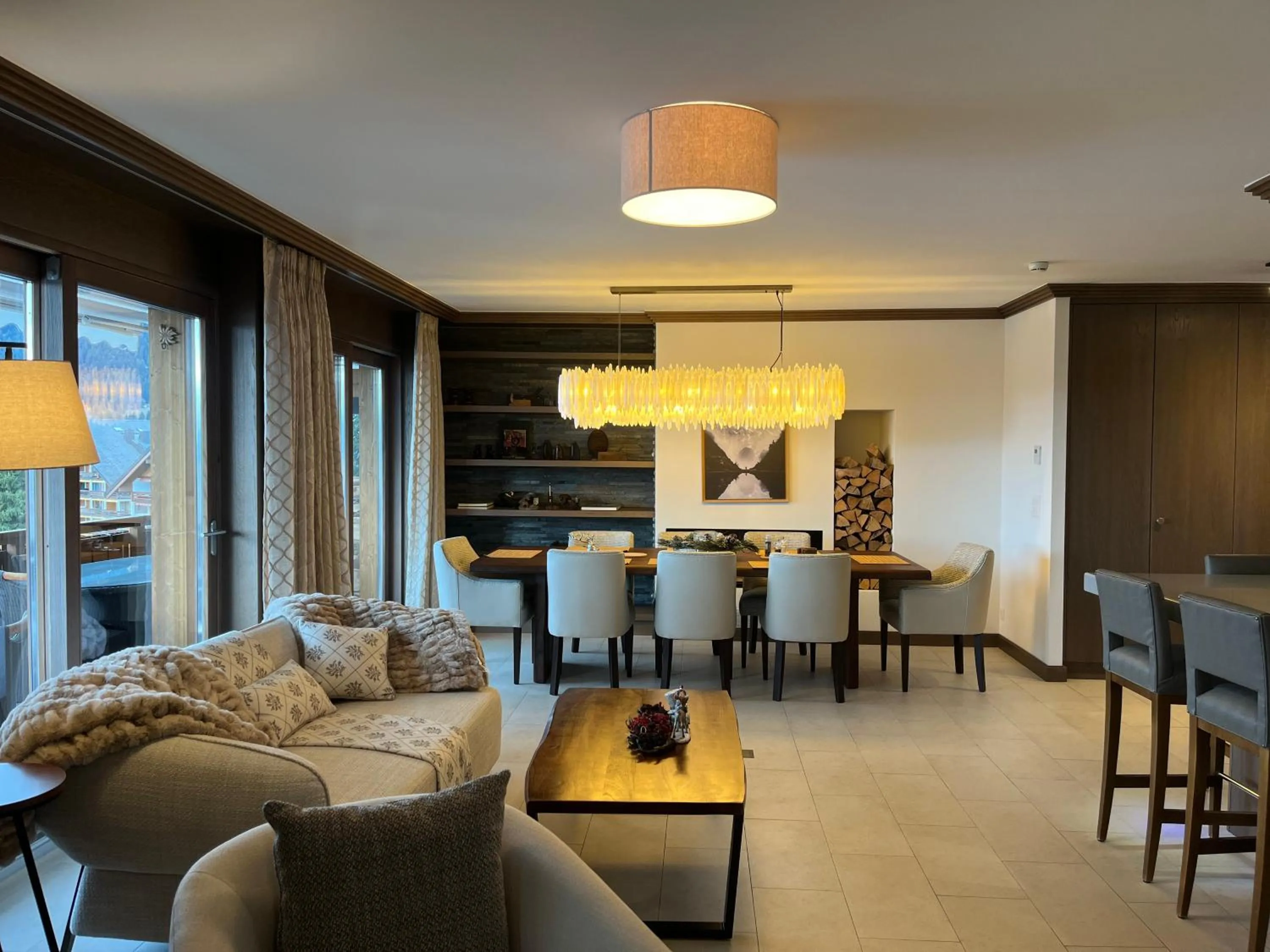 Dining area in Chalet RoyAlp Hôtel & Spa