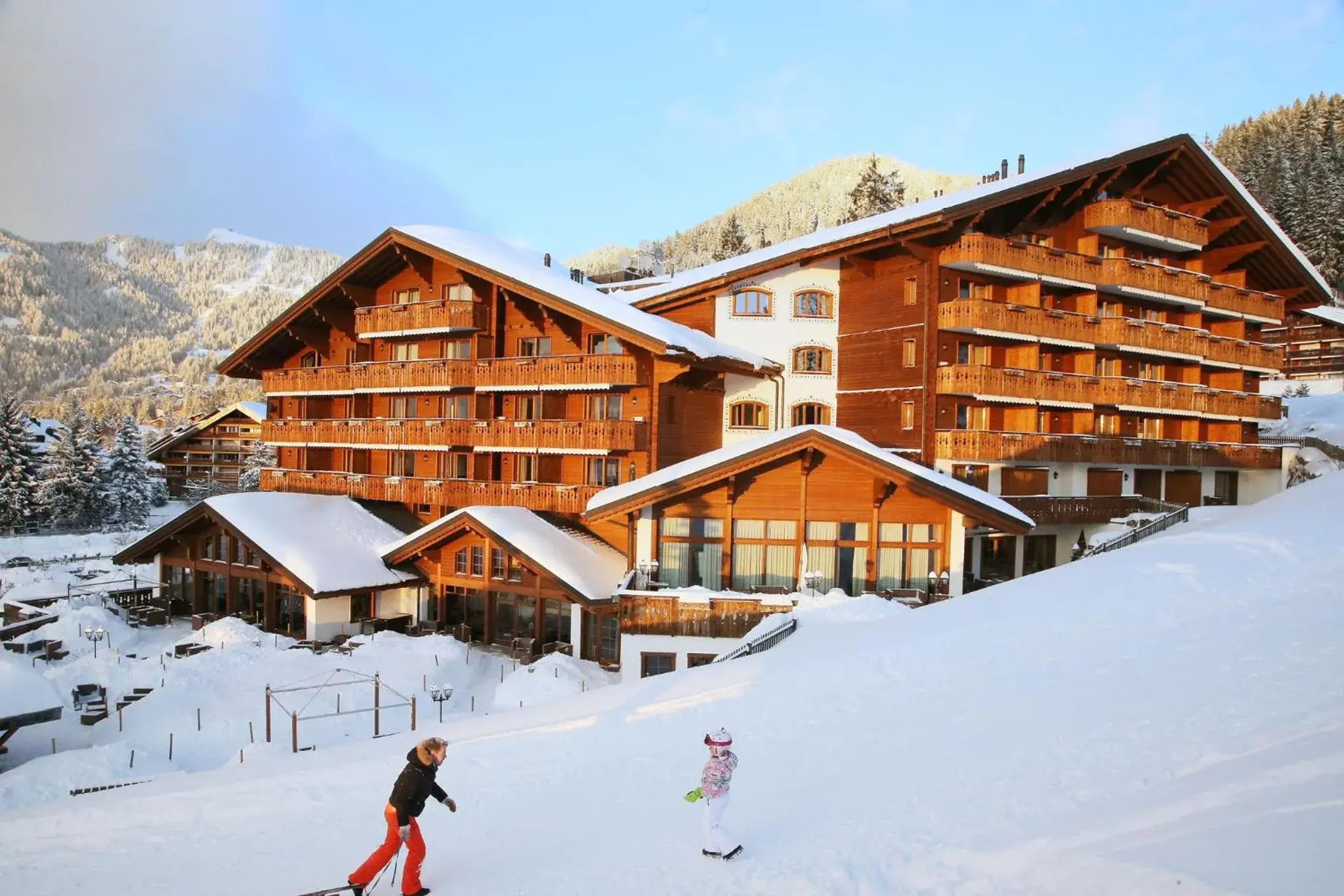 Property building in Chalet RoyAlp Hôtel & Spa Property building in Chalet RoyAlp Hôtel & Spa