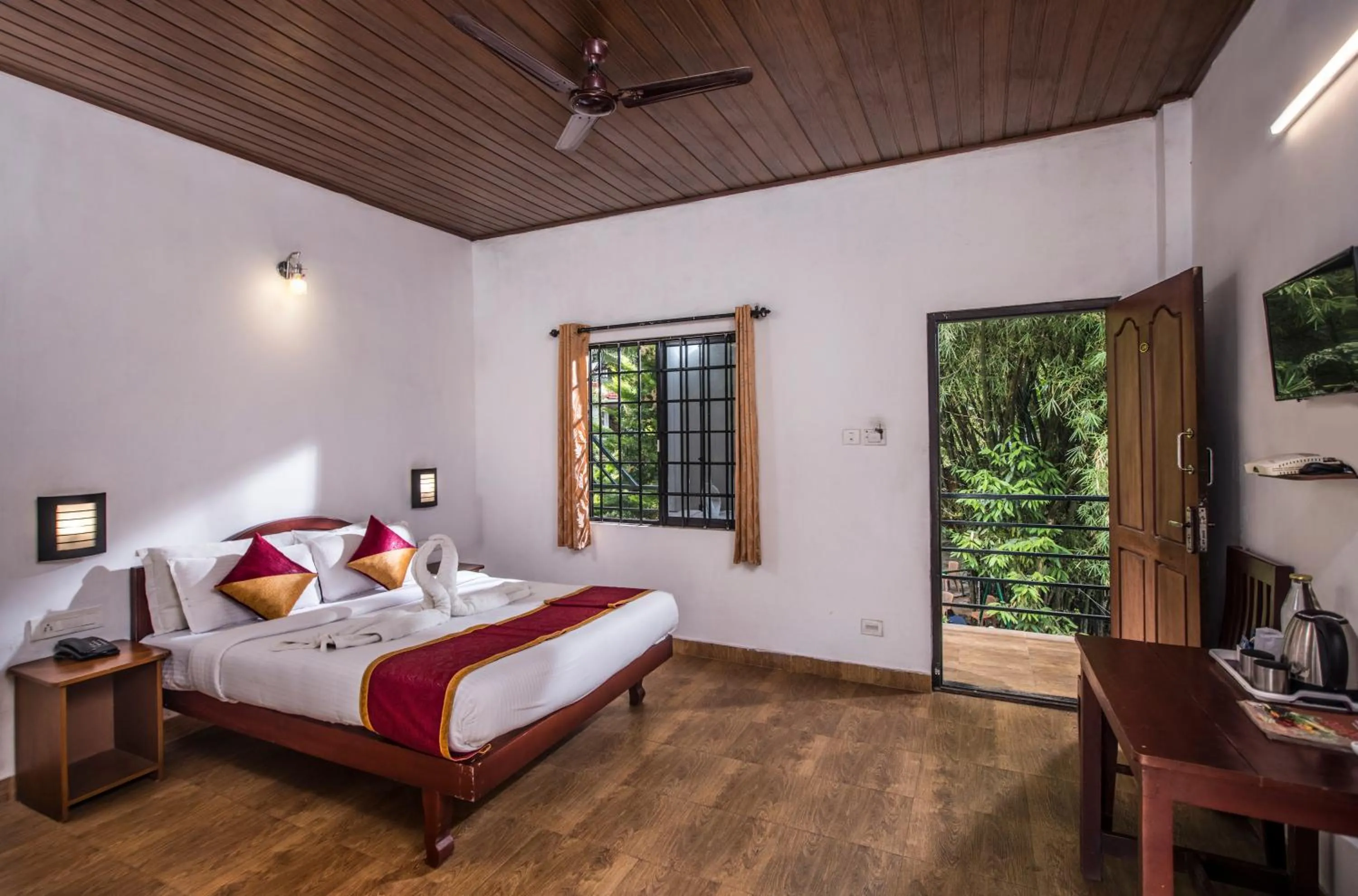 Property building, Bed in Spice Jungle Resort
