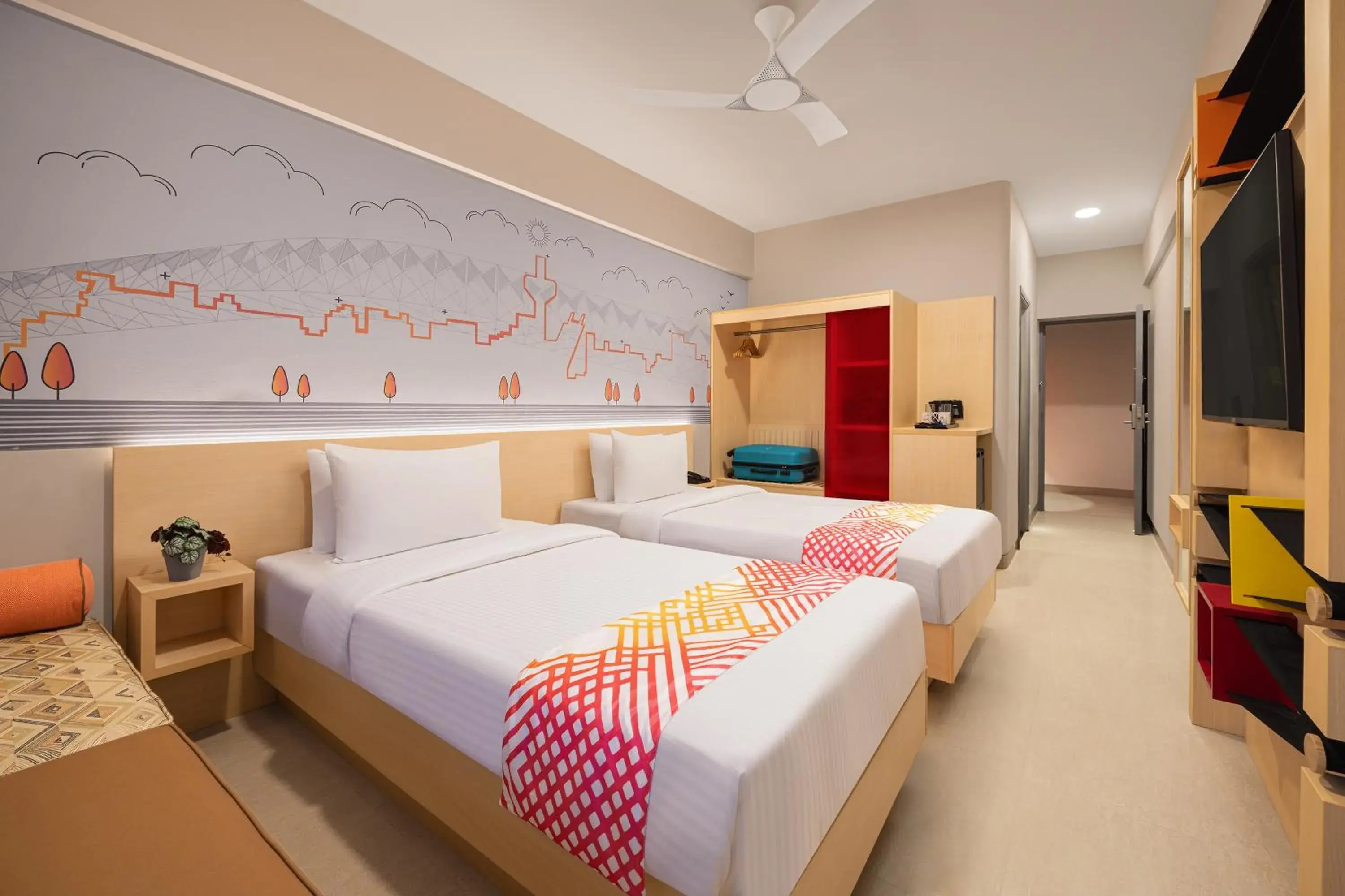 Luxe Twin Room - single occupancy in Ginger Ahmedabad Vastrapur Luxe Twin Room - single occupancy in Ginger Ahmedabad Vastrapur