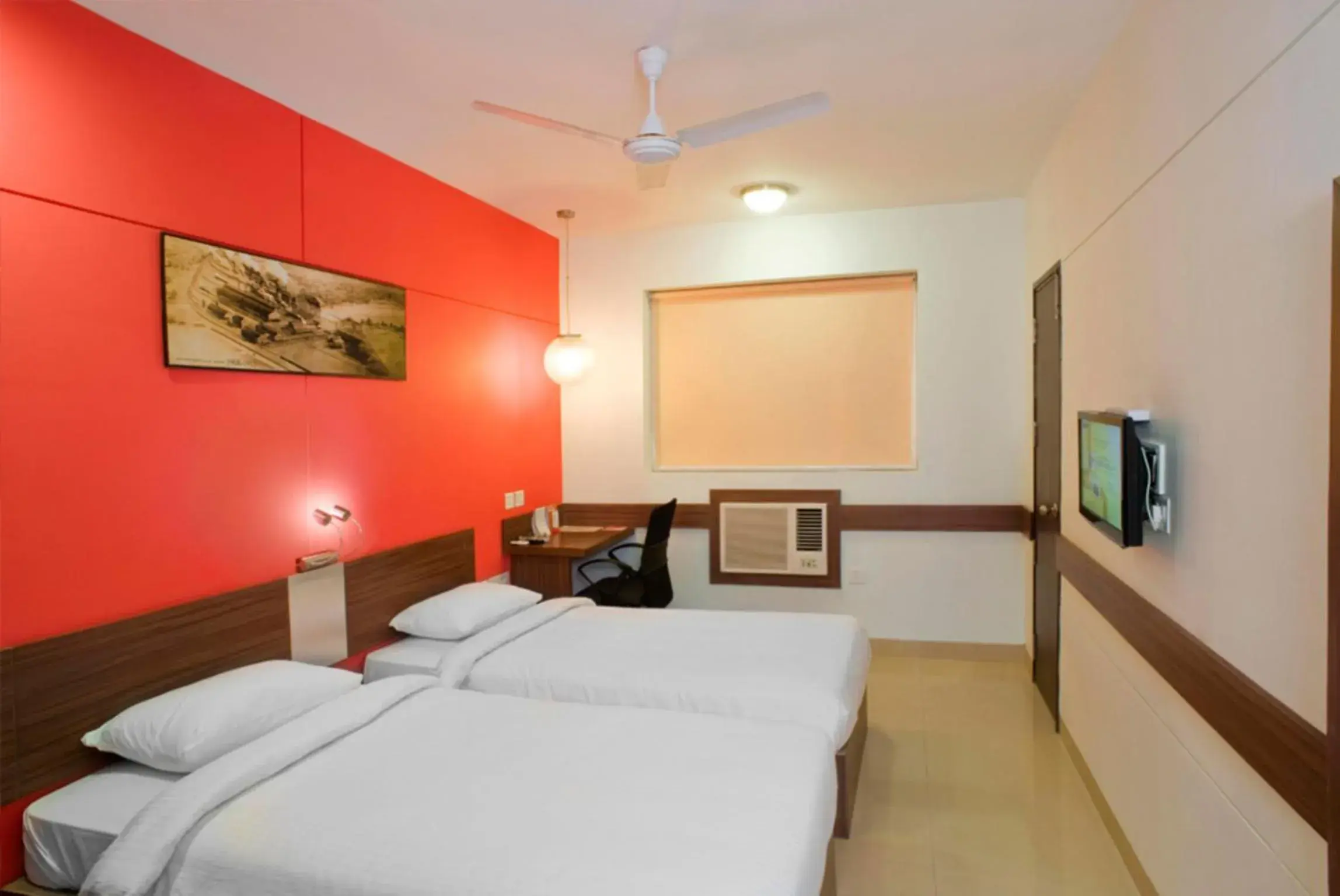 Photo of the whole room, Bed in Ginger Ahmedabad Vastrapur Photo of the whole room, Bed in Ginger Ahmedabad Vastrapur