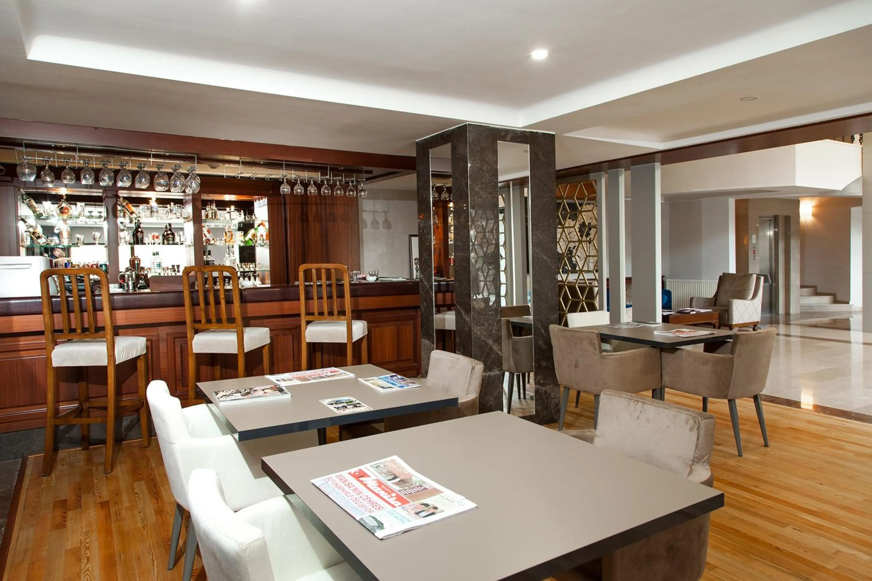 Lounge or bar in Spilos Hotel