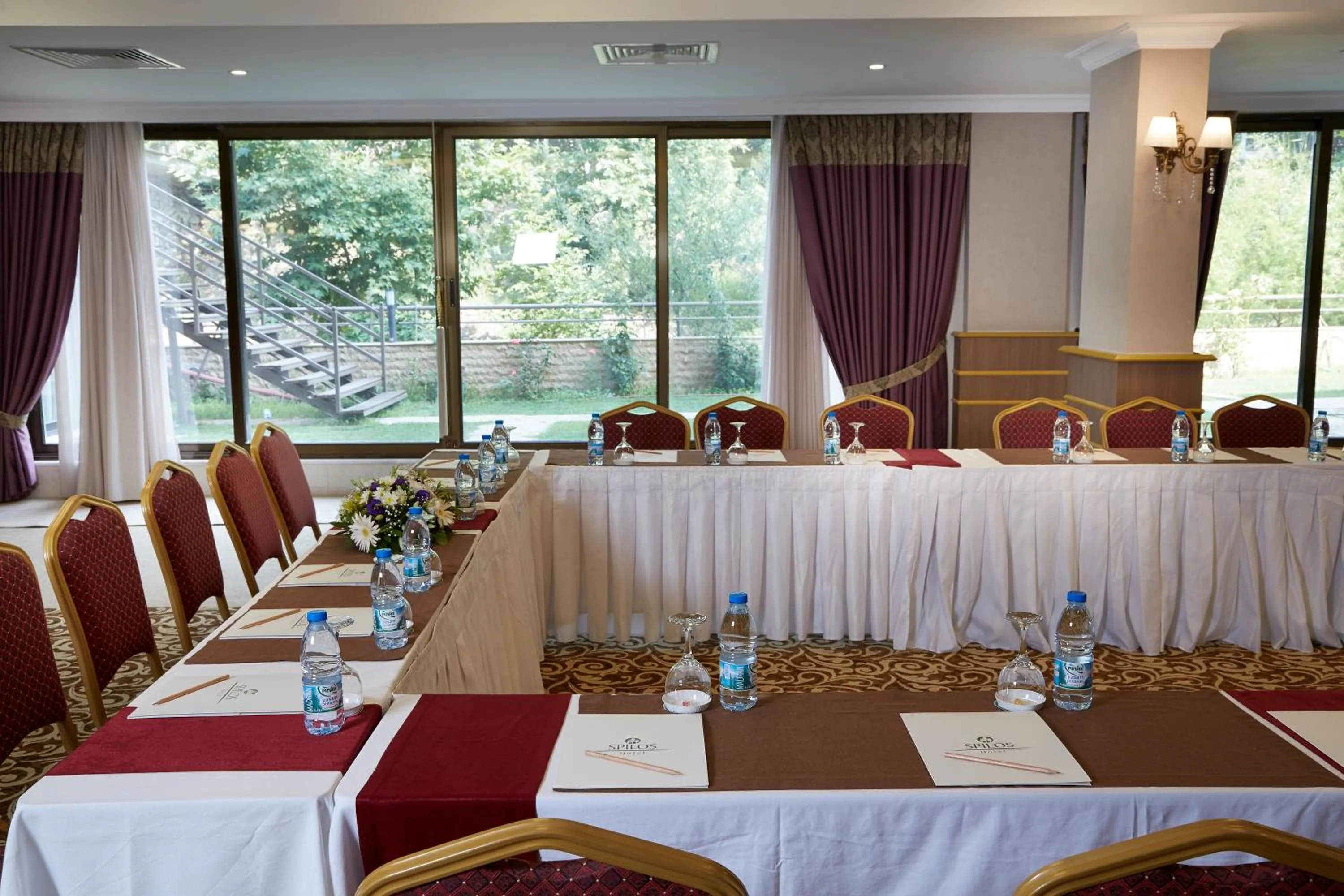 Meeting/conference room in Spilos Hotel