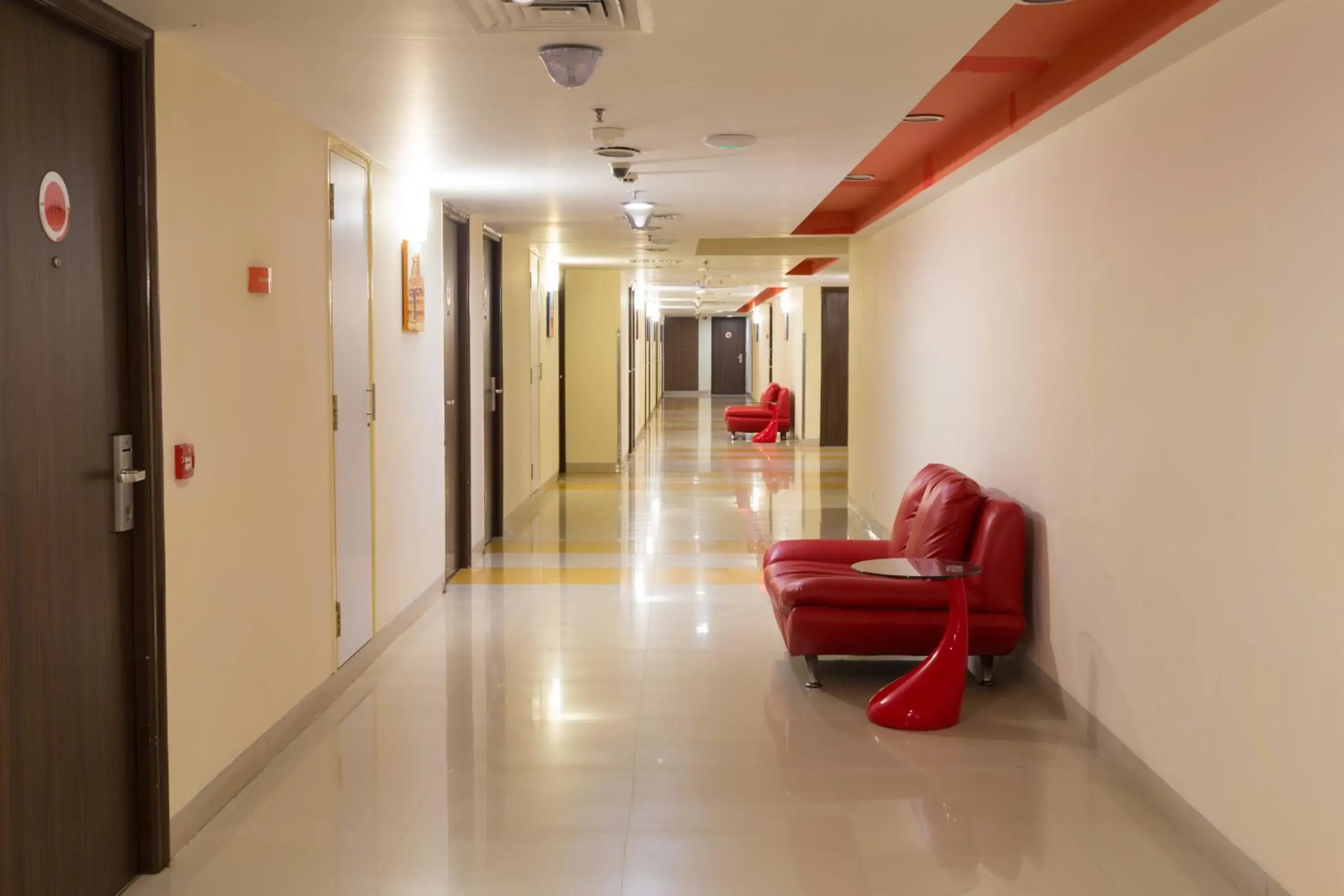 Lobby or reception in Ginger Chennai Lobby or reception in Ginger Chennai