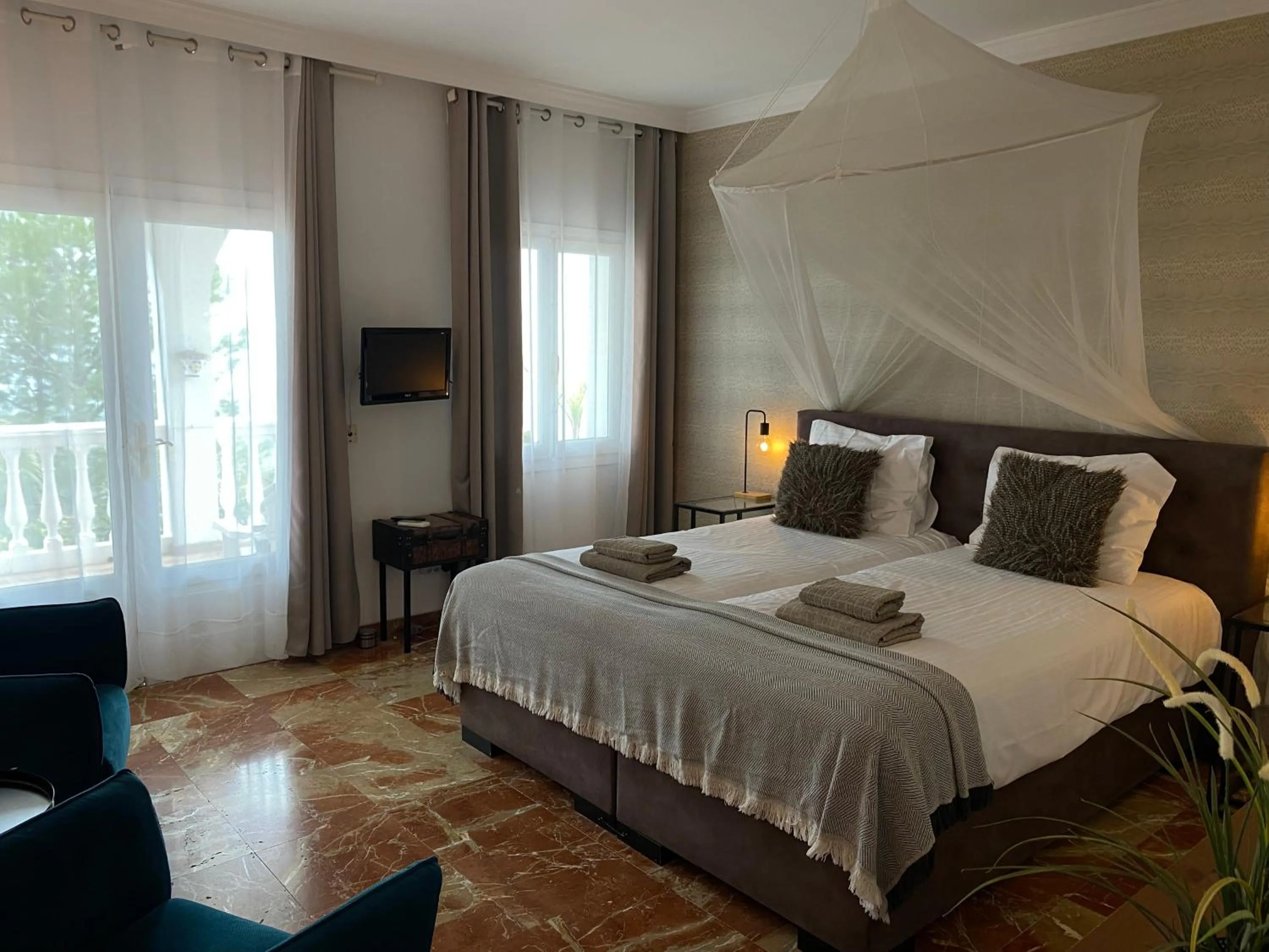 Bed in Villa Mañana