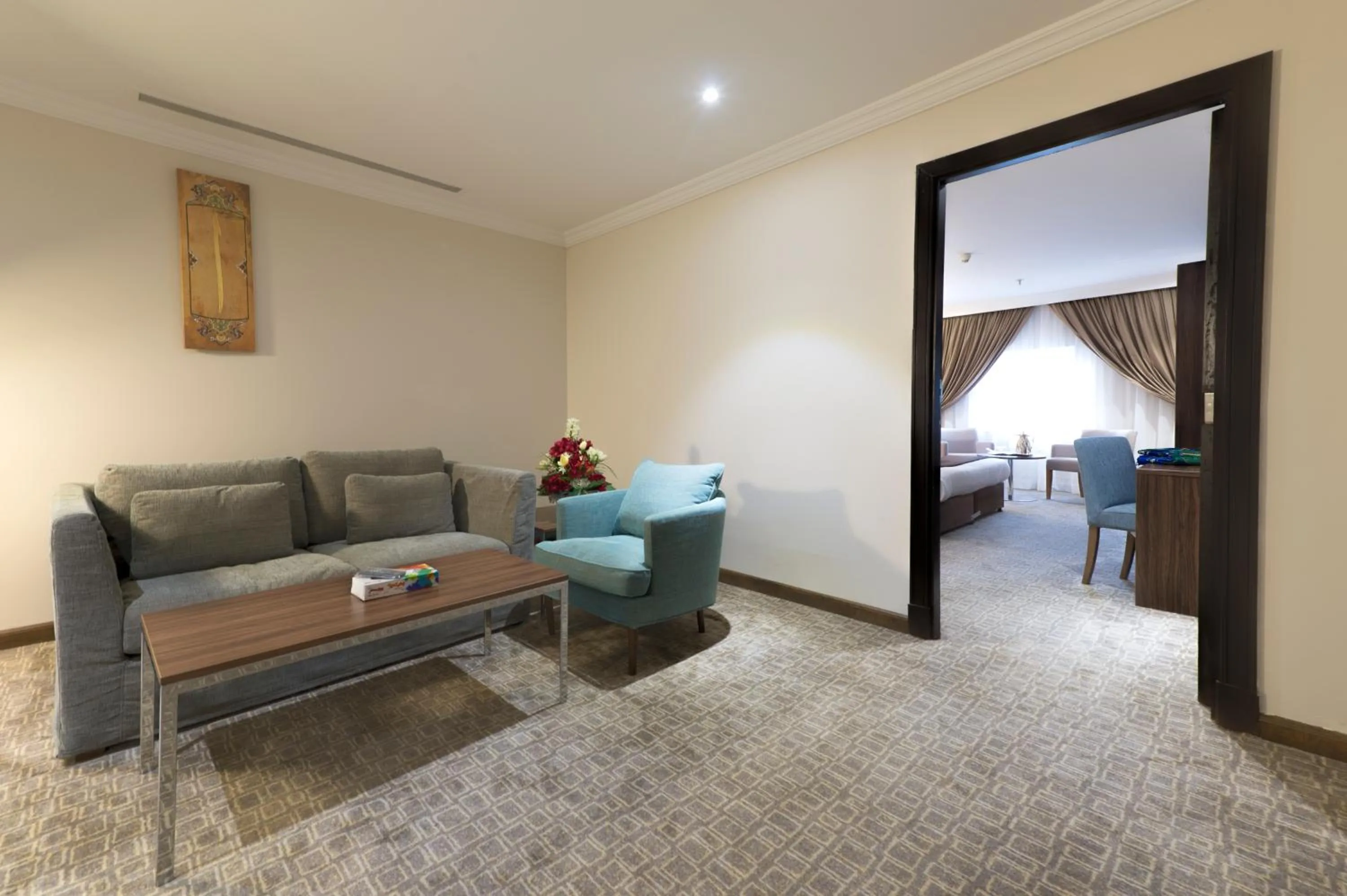 Living room in Snaf Inn ِAzizia Hotel