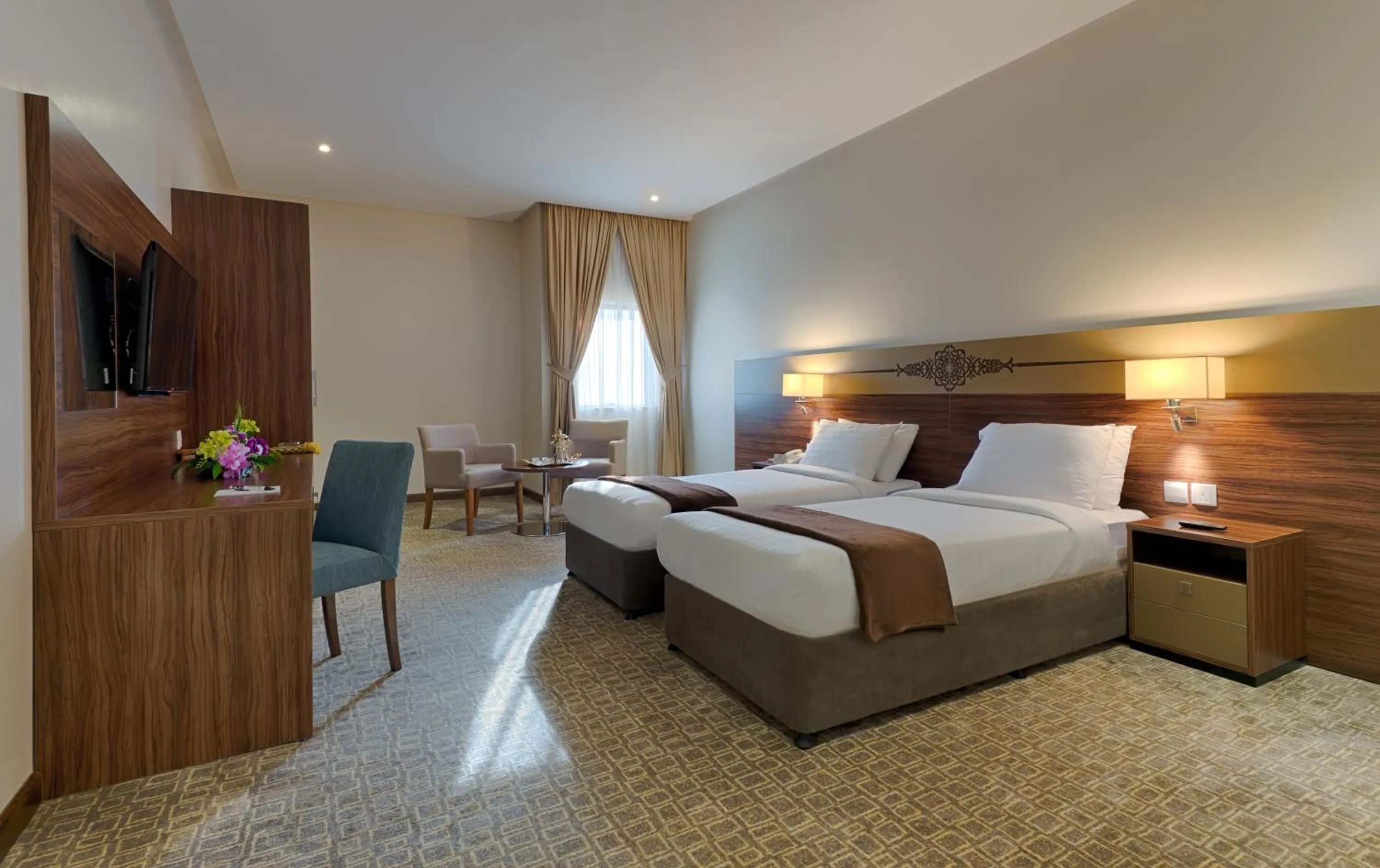 Living room in Snaf Inn ِAzizia Hotel