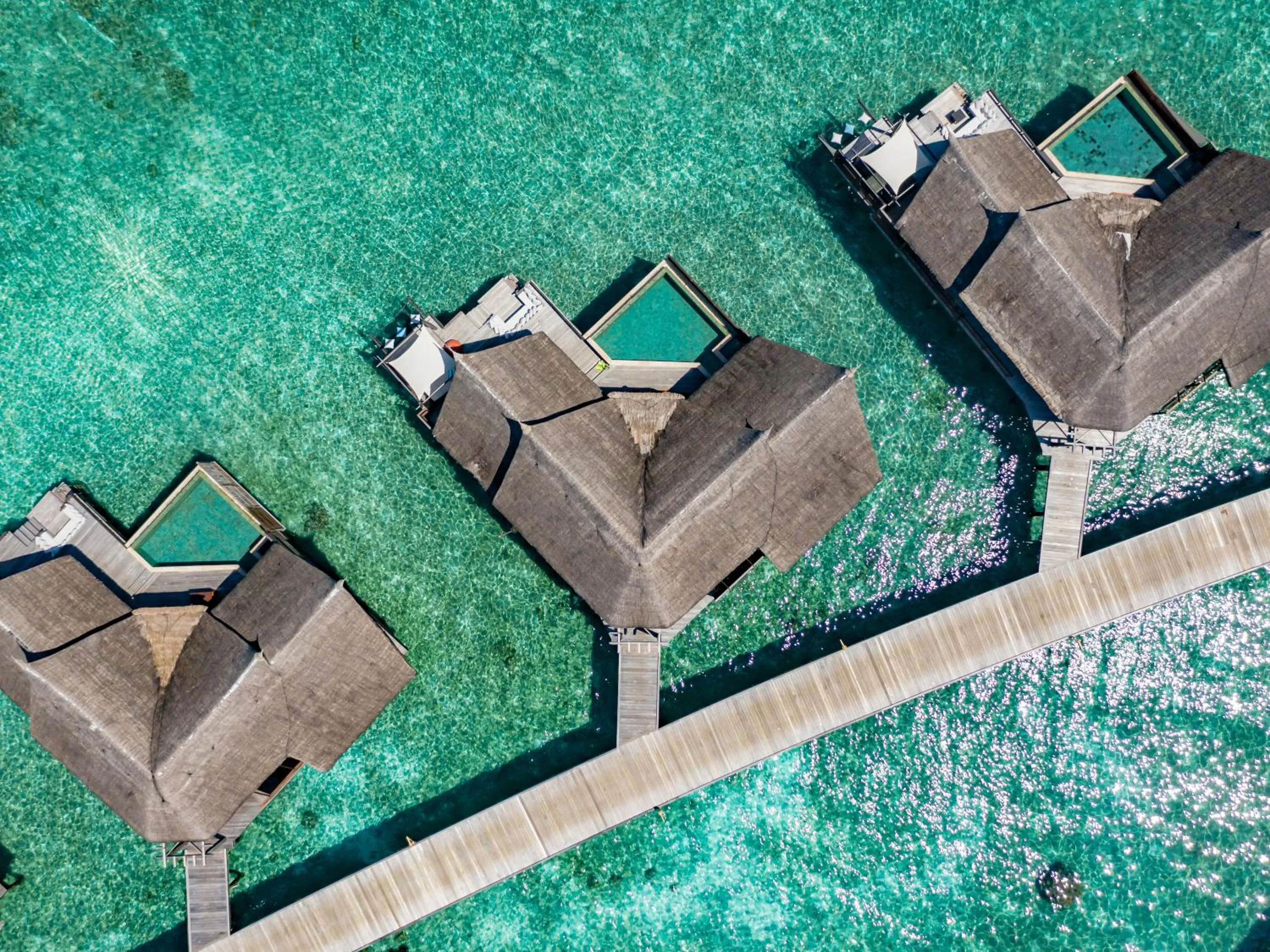 Bird's eye view in OZEN RESERVE BOLIFUSHI - Luxury All Inclusive with Free Transfers