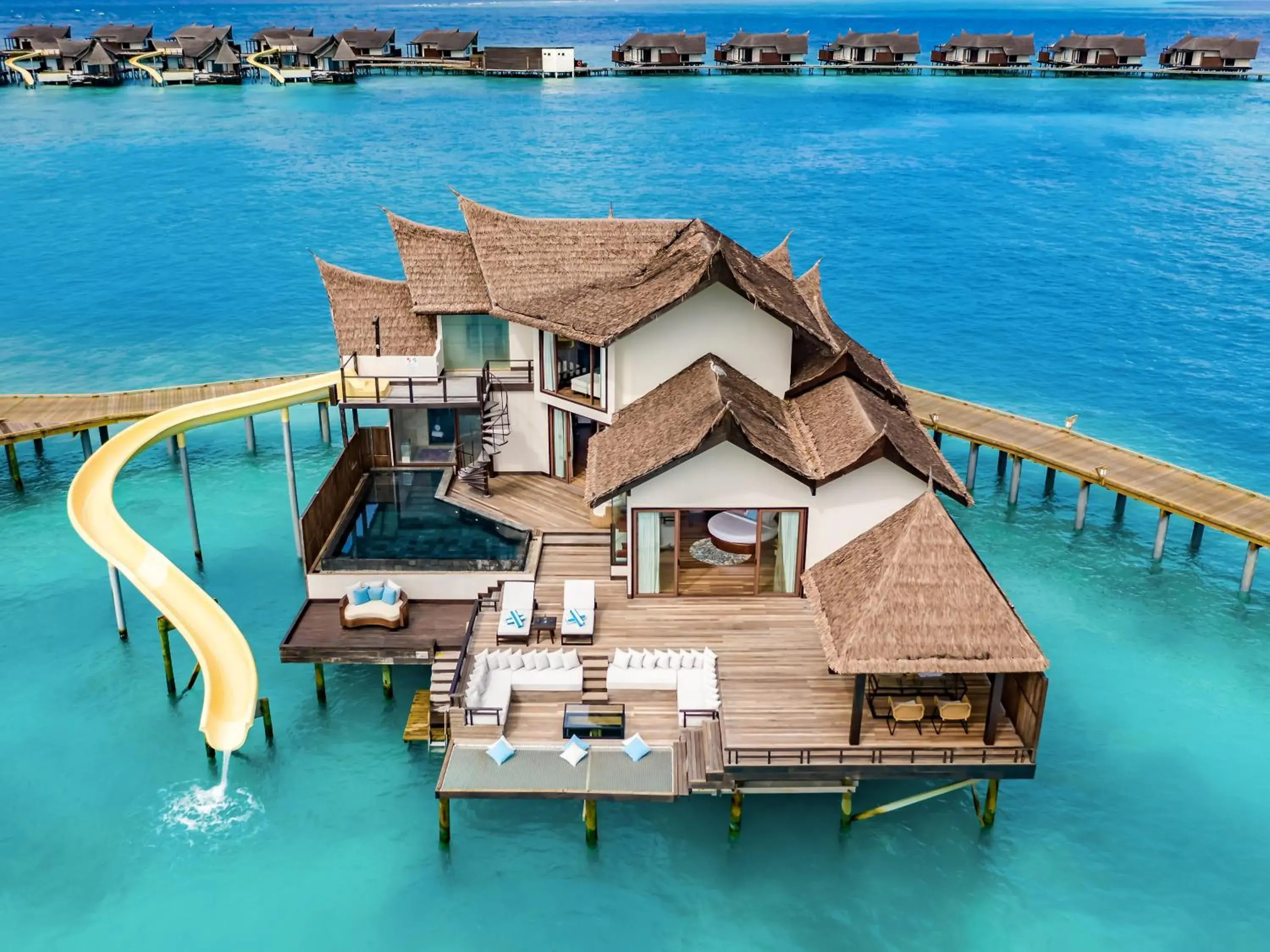 Private Ocean Reserve with Slide - 2 Bedroom in OZEN RESERVE BOLIFUSHI - Luxury All Inclusive with Free Transfers Private Ocean Reserve with Slide - 2 Bedroom in OZEN RESERVE BOLIFUSHI - Luxury All Inclusive with Free Transfers