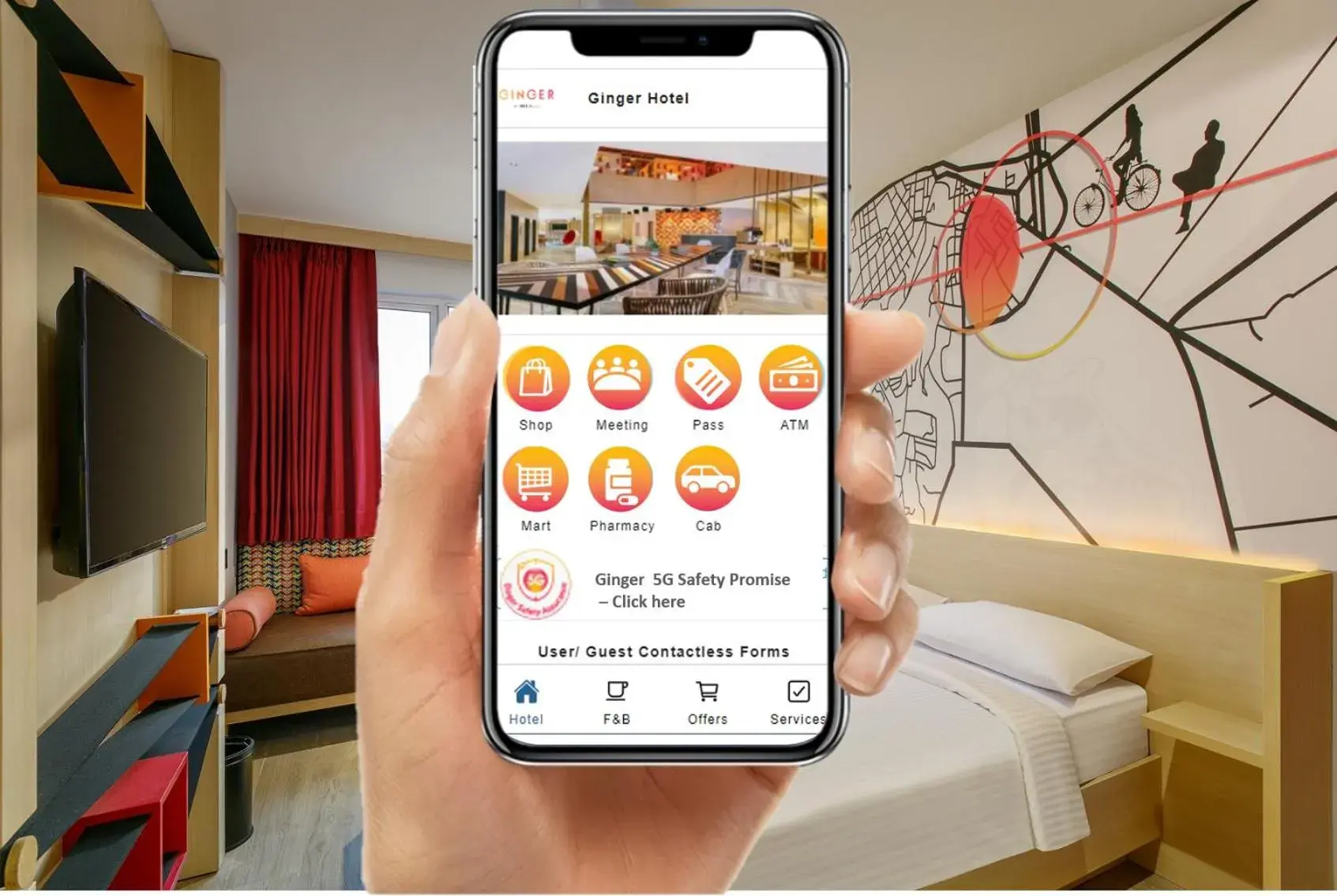 Property logo or sign, Bed in Ginger Bangalore- Whitefield Property logo or sign, Bed in Ginger Bangalore- Whitefield