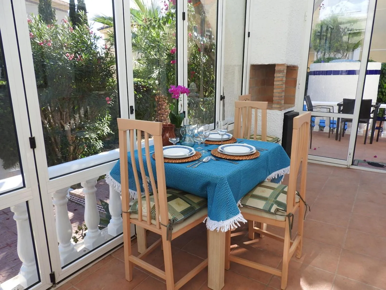 Patio in Willa Tres Suertes