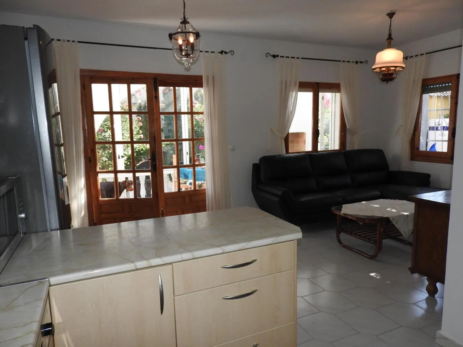 Living room in Willa Tres Suertes