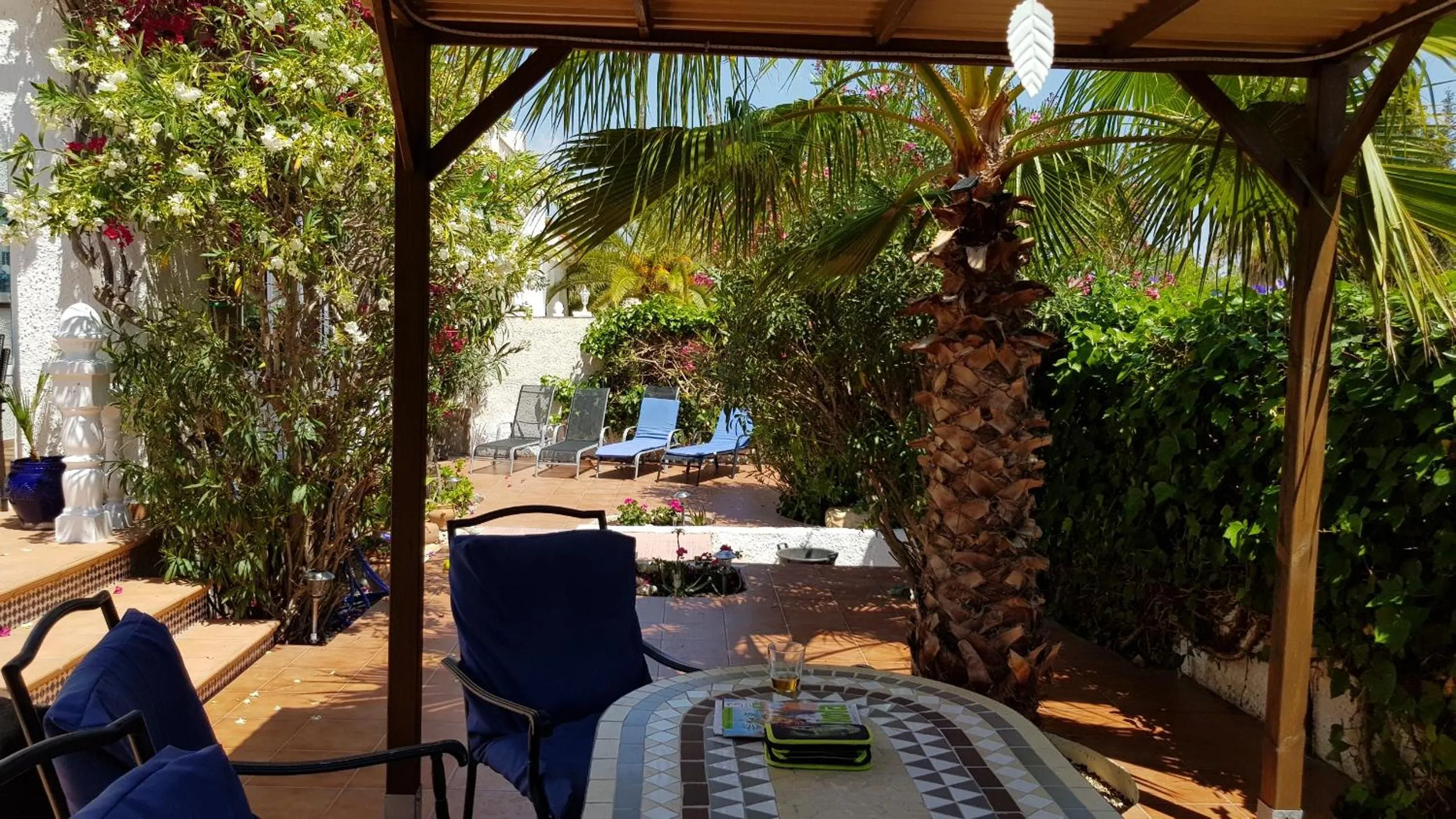 Garden in Willa Tres Suertes