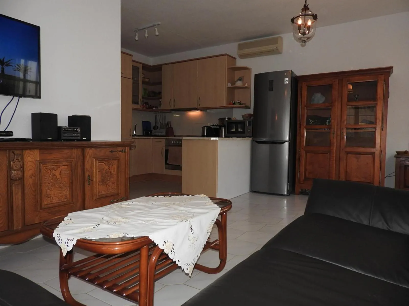 Living room in Willa Tres Suertes