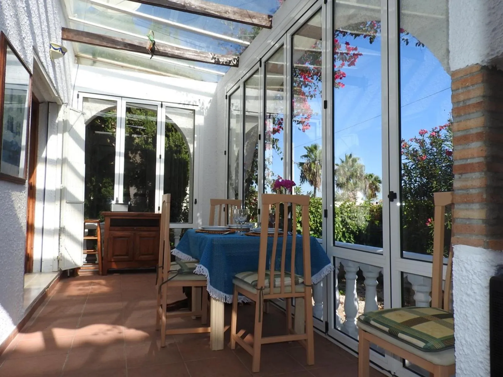 Patio in Willa Tres Suertes