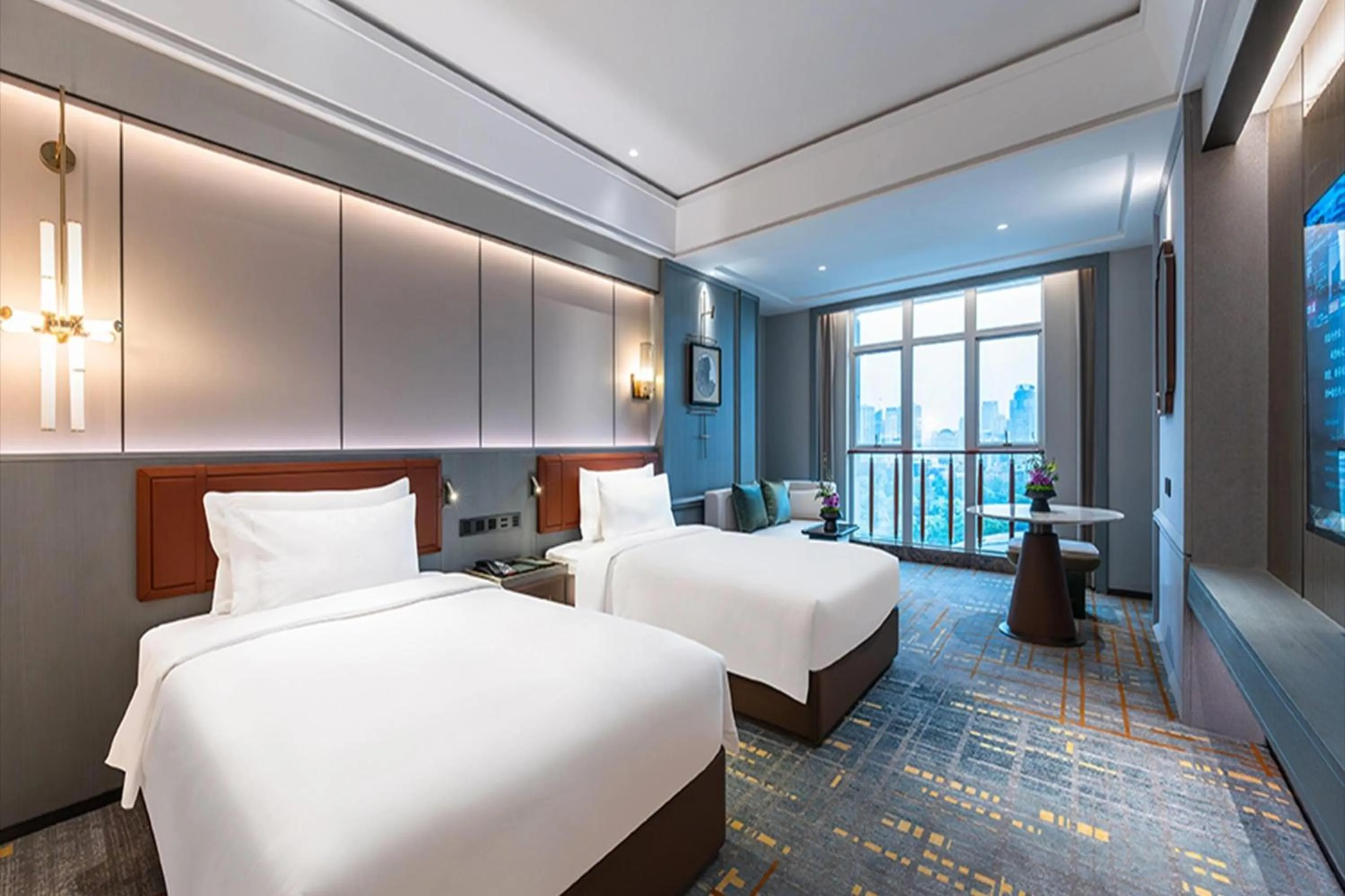 Photo of the whole room, Bed in Wyndham Grand Plaza Royale Ningbo