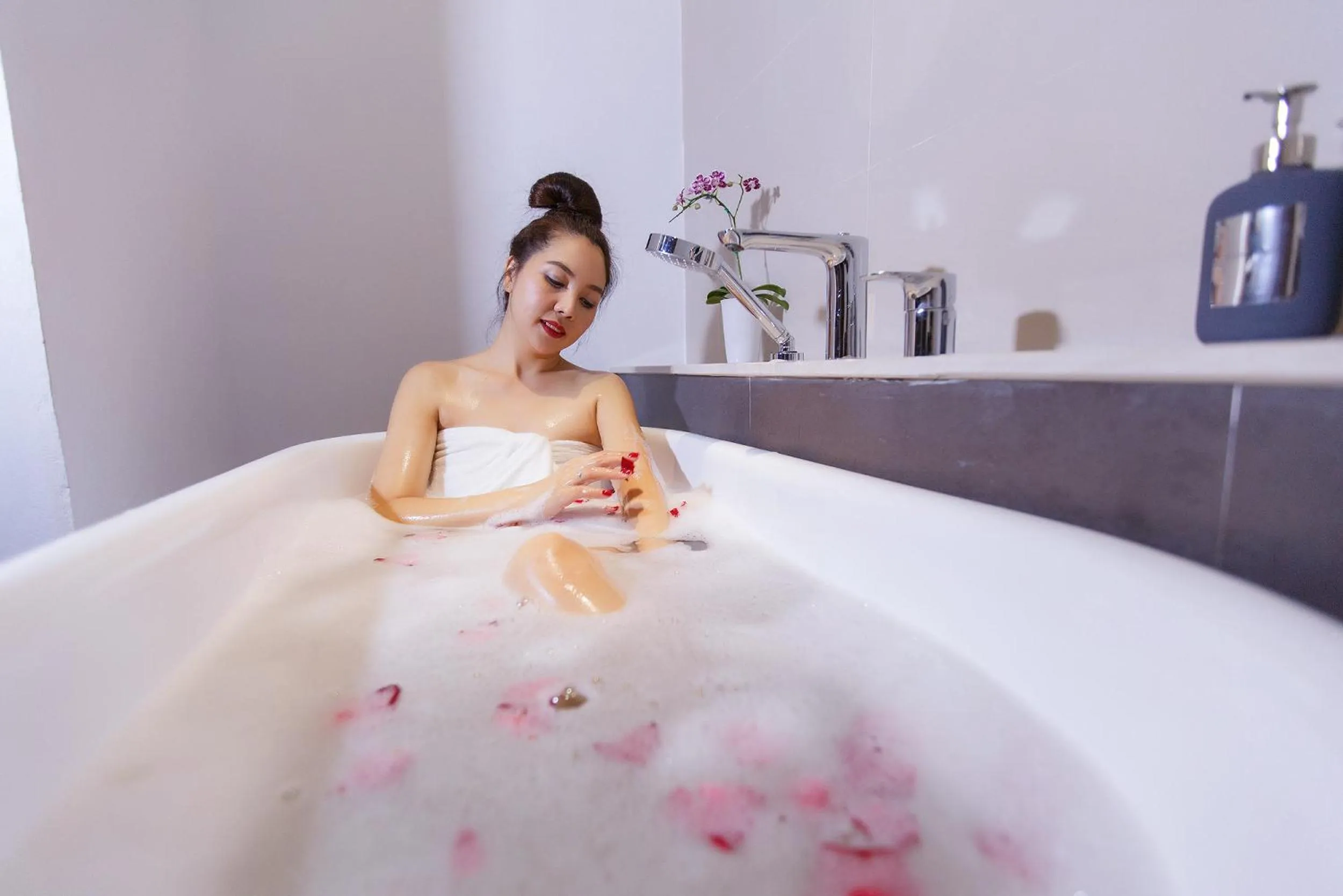 Bath in Villa Lantara Chiangmai