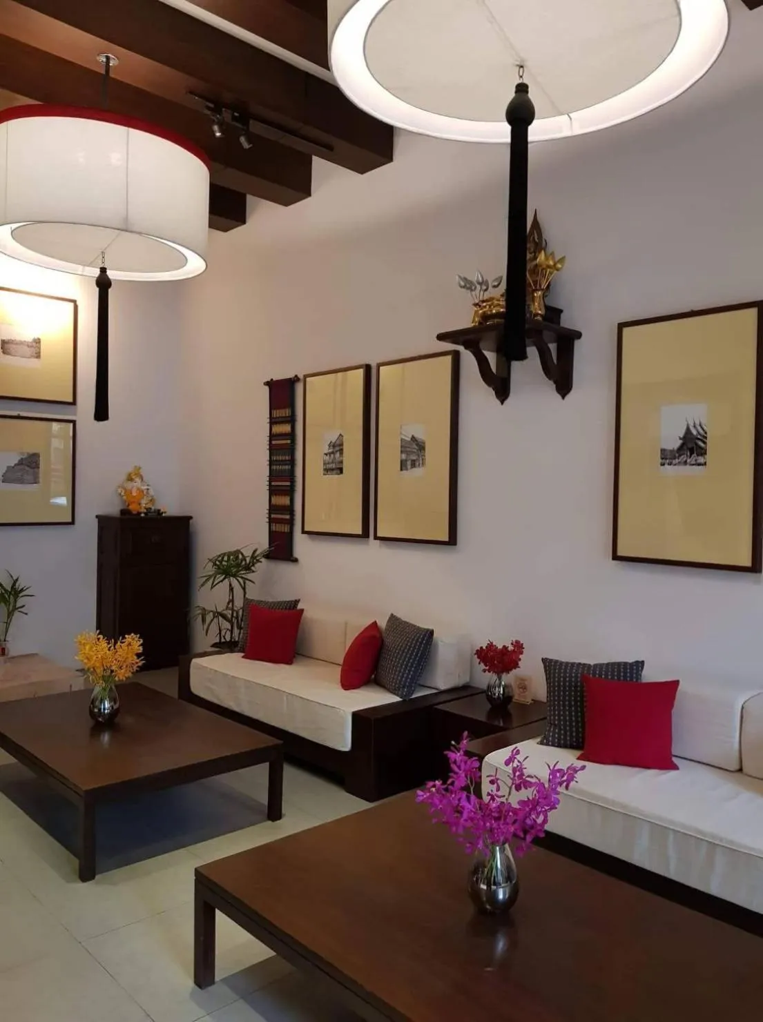 Living room in Villa Lantara Chiangmai