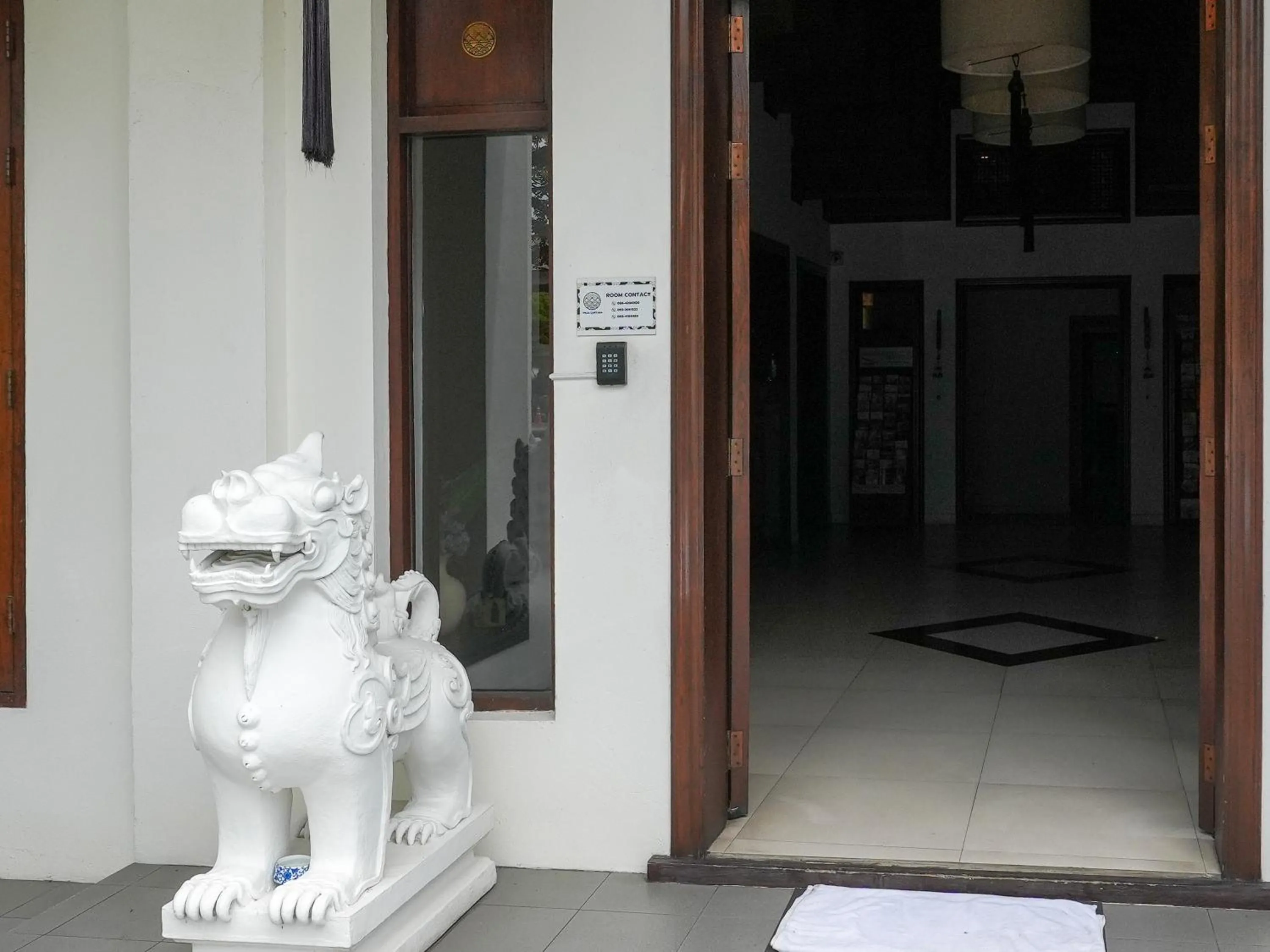 Decorative detail in Villa Lantara Chiangmai