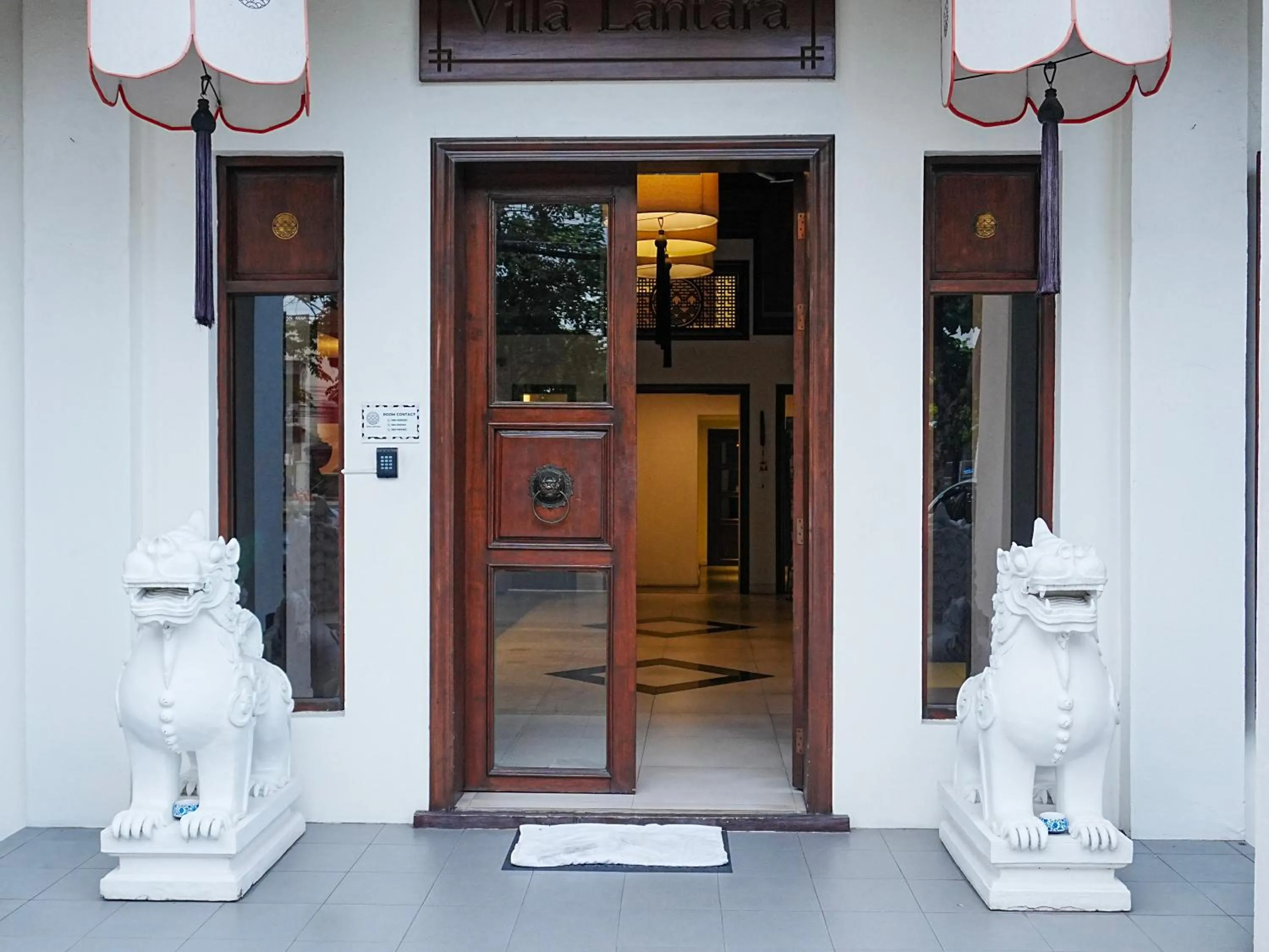 Facade/entrance in Villa Lantara Chiangmai