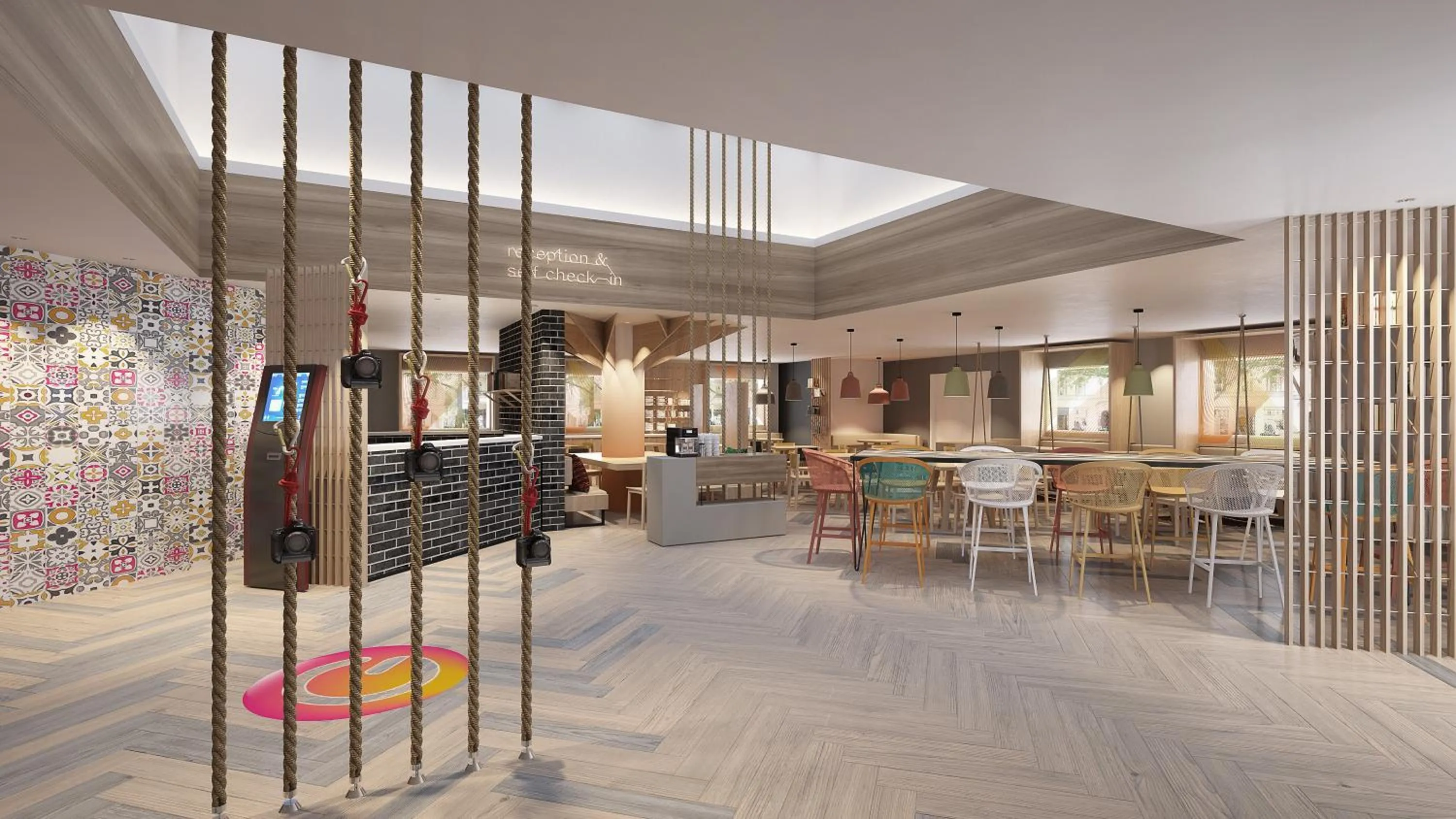 Lobby or reception in Ginger Goa, Panjim