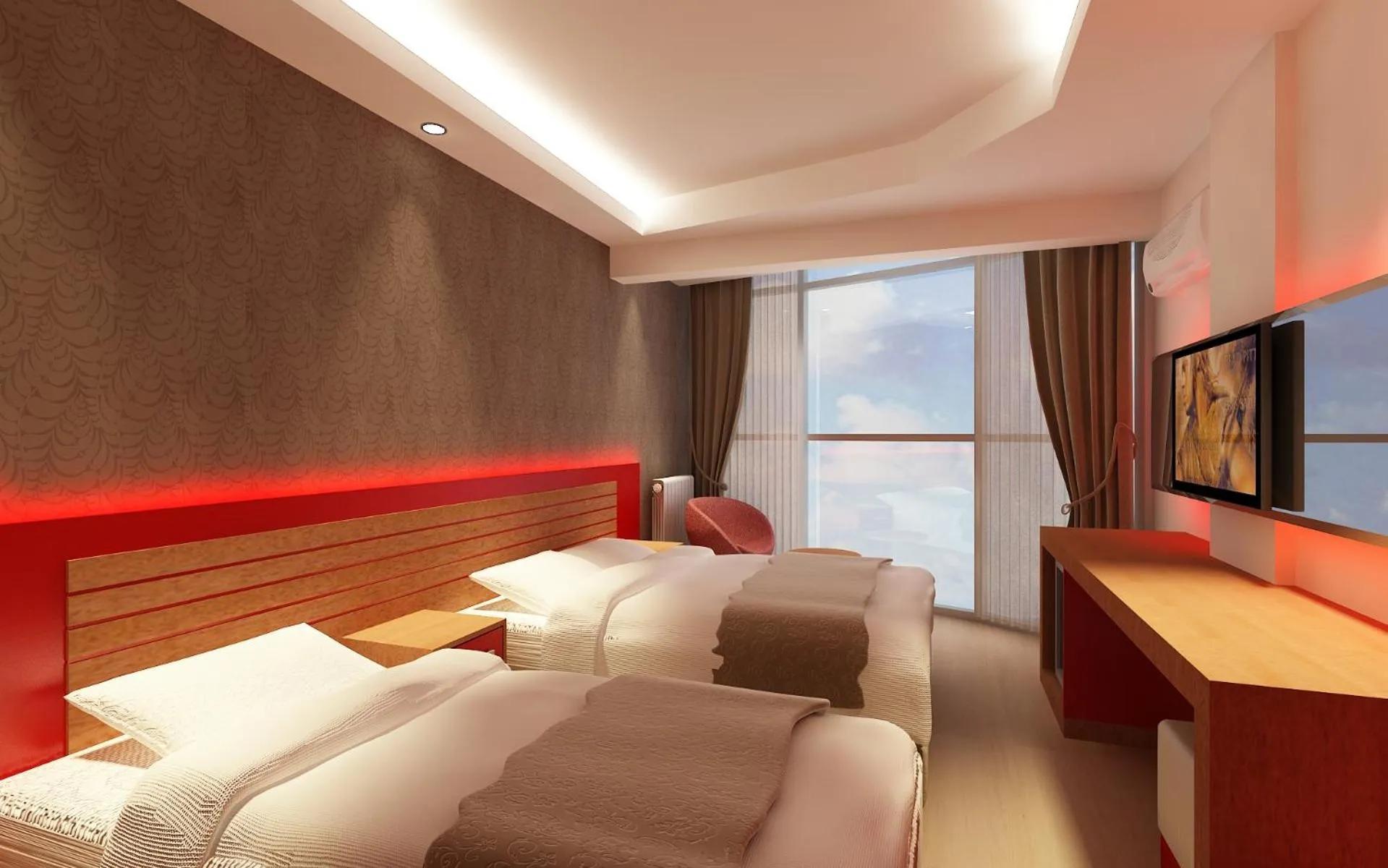 Photo of the whole room, Bed in Anil Hotel