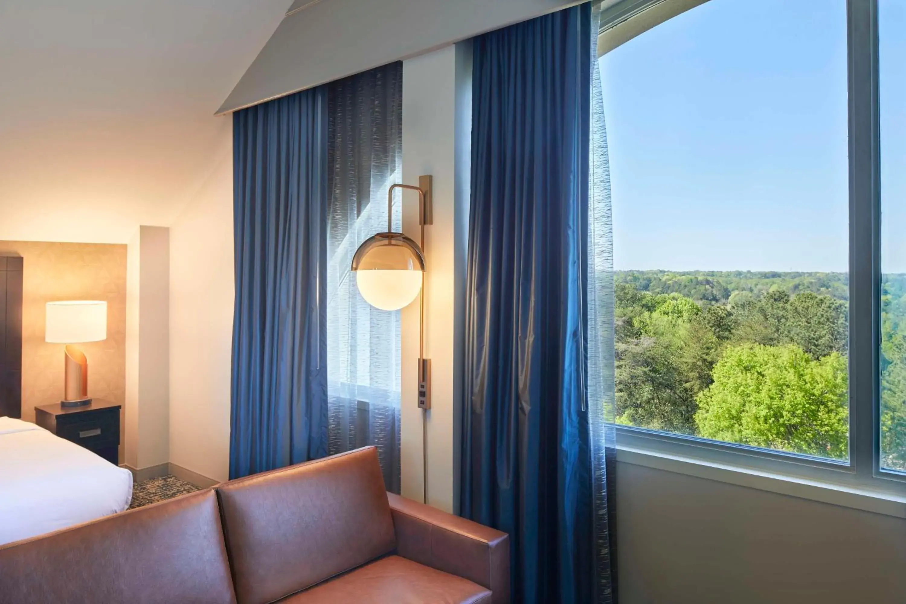 View (from property/room), Bed in DoubleTree by Hilton Atlanta/Roswell - Alpharetta Area View (from property/room), Bed in DoubleTree by Hilton Atlanta/Roswell - Alpharetta Area