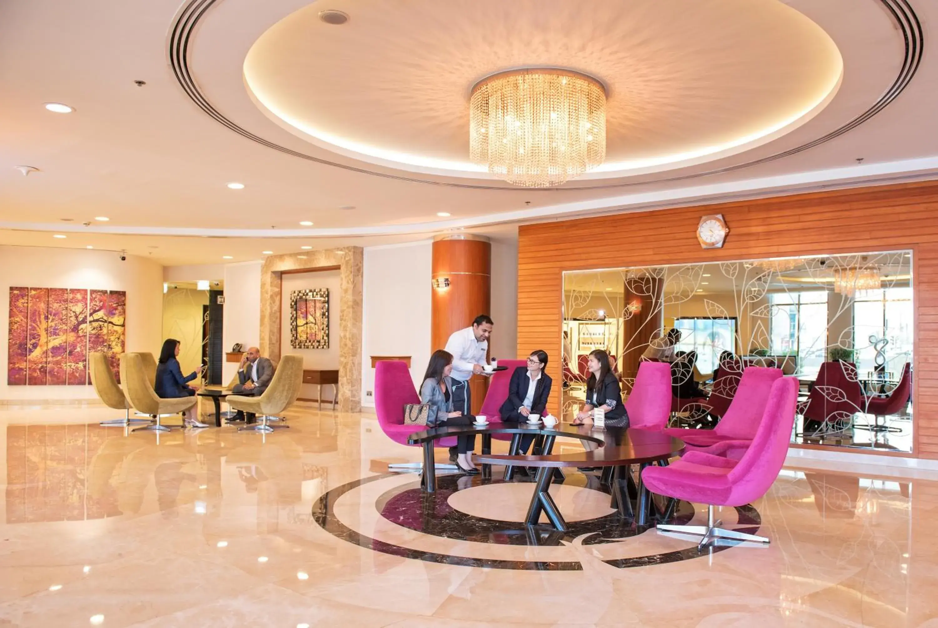 Lobby or reception in Avani Deira Dubai Hotel Lobby or reception in Avani Deira Dubai Hotel