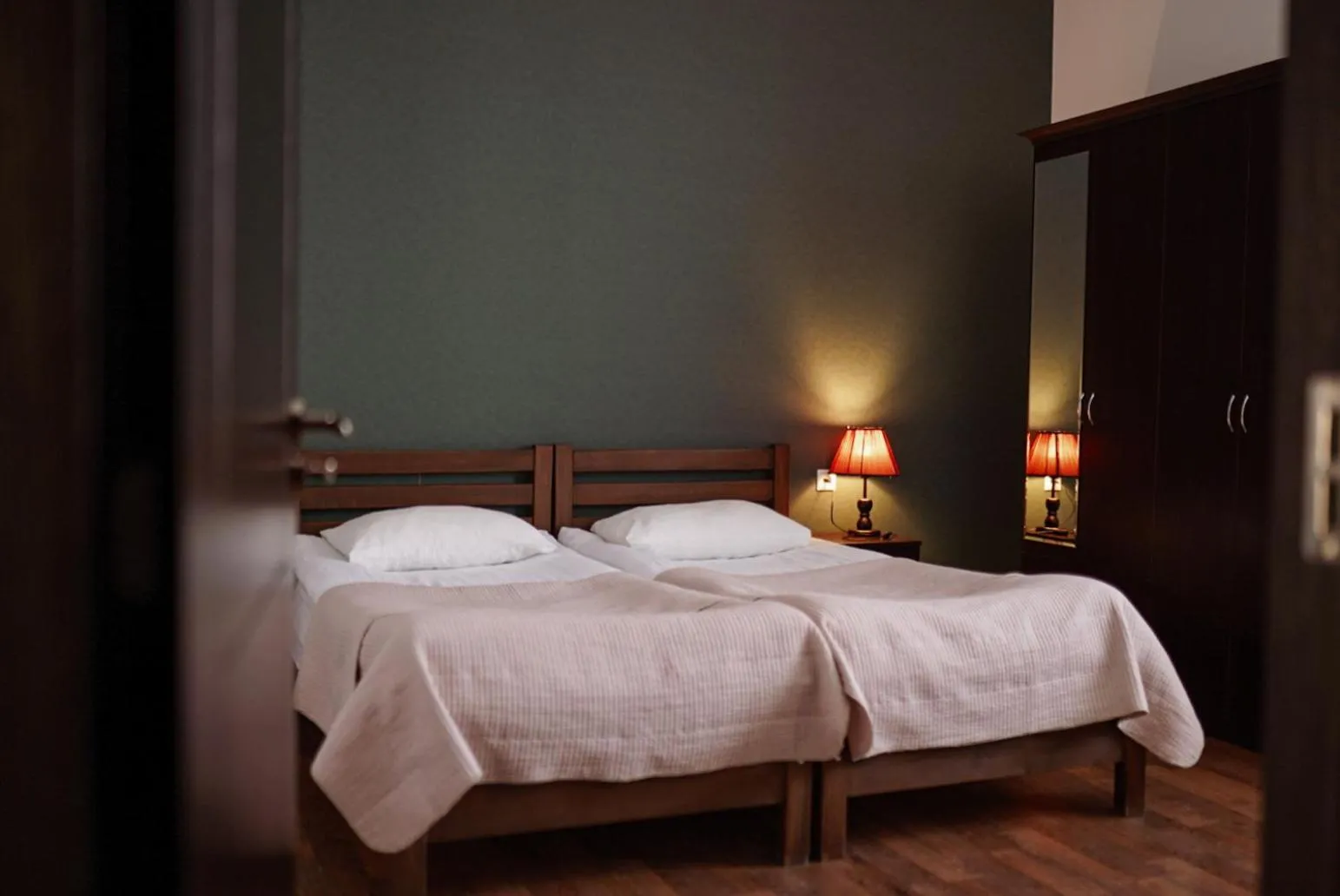 Bed in Hotel Starry Night