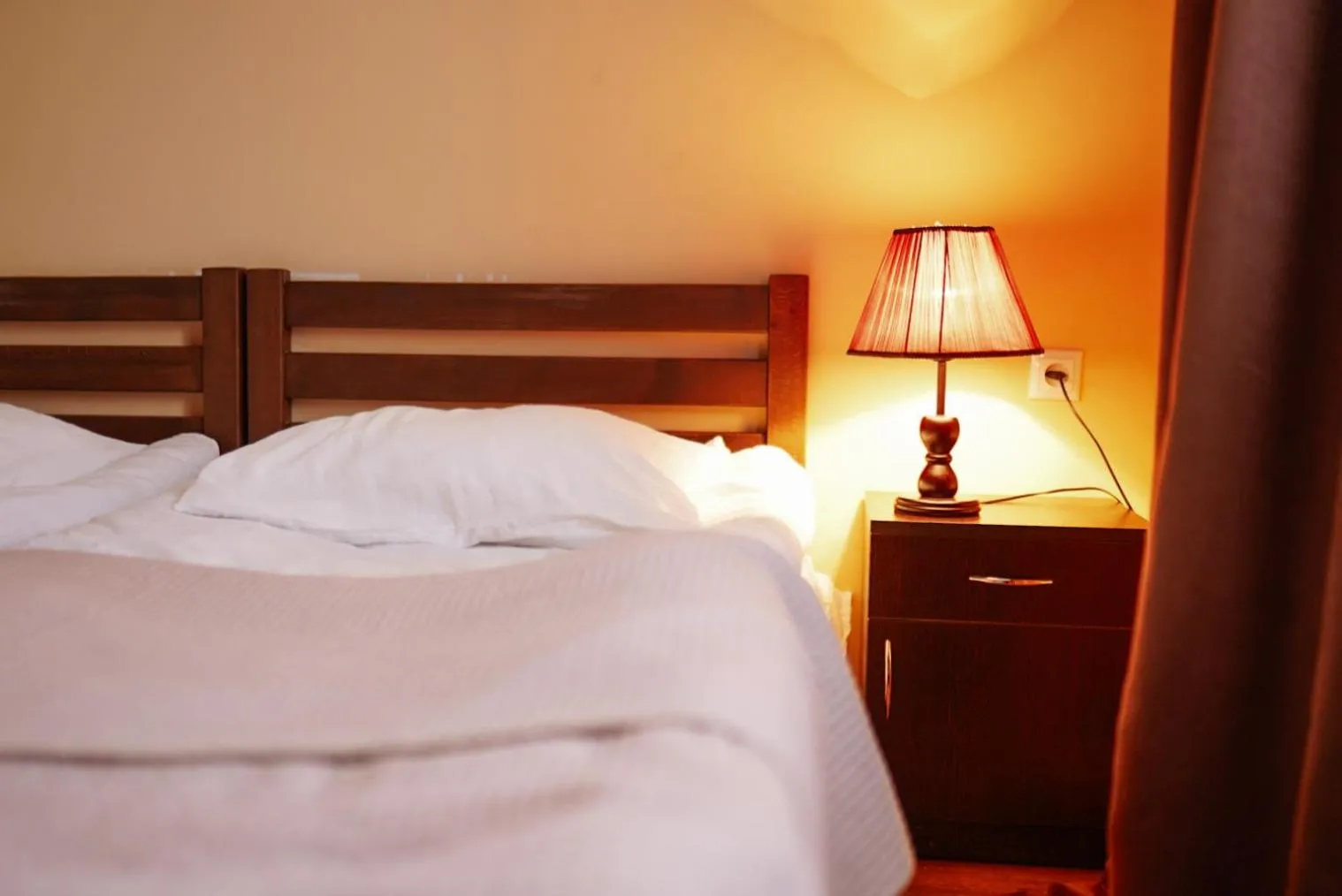 Bed in Hotel Starry Night