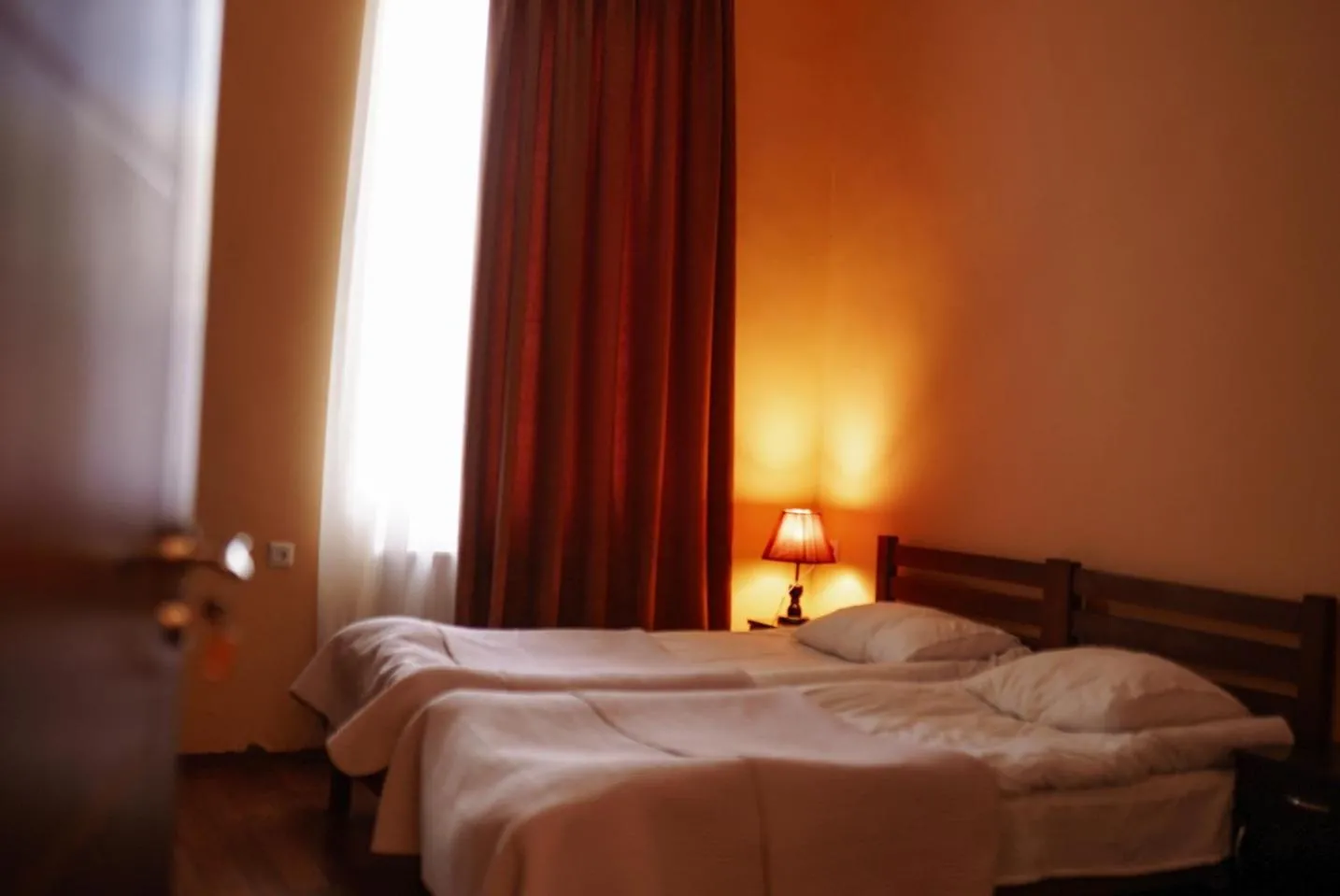 Bed in Hotel Starry Night