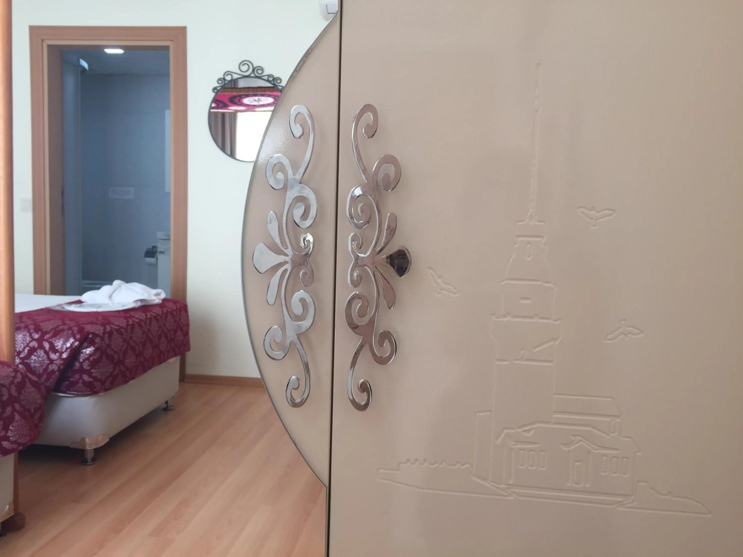 Decorative detail, Bed in Marmara Guesthouse