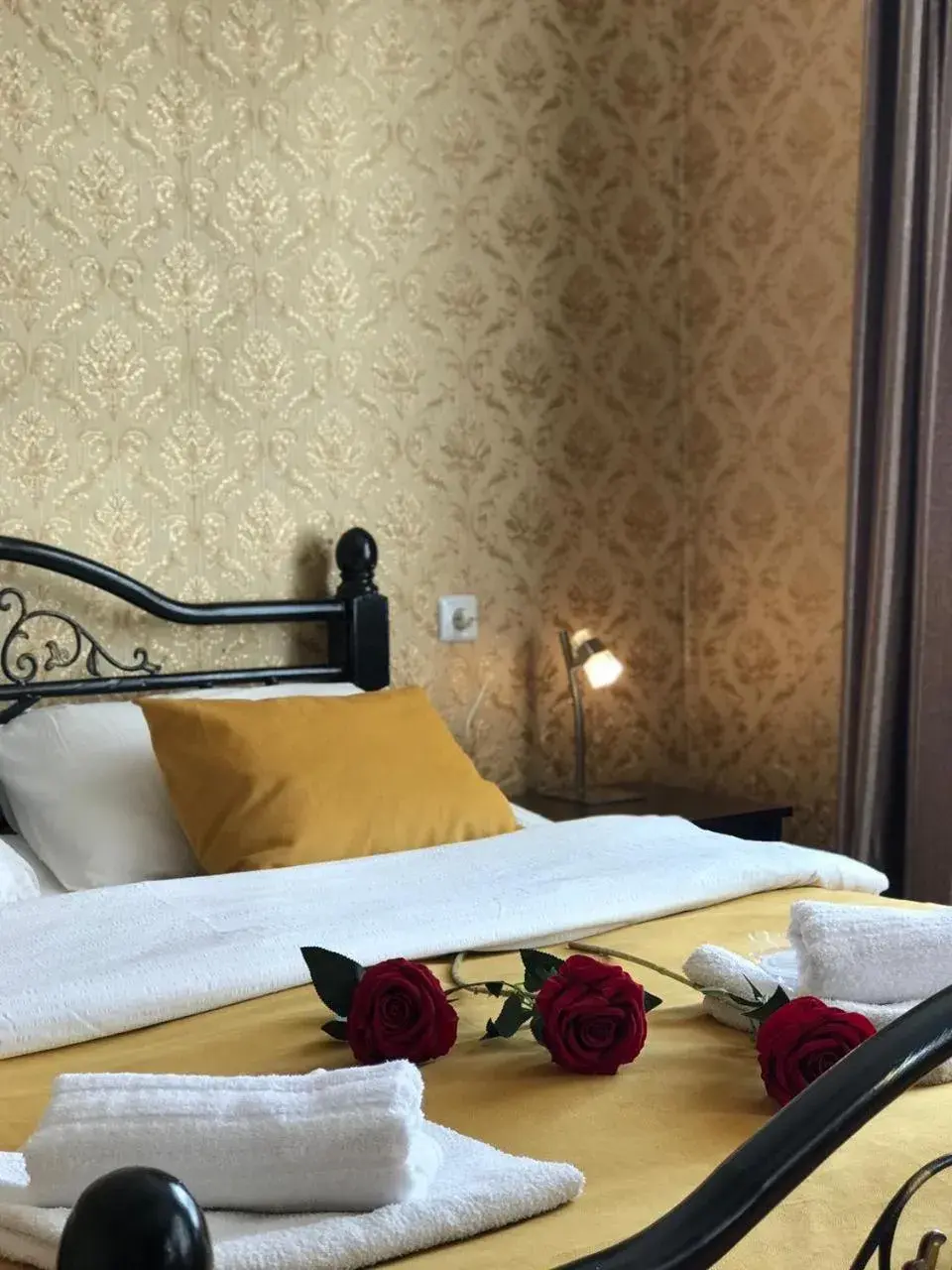 Bed in Guest House Elguja Qushashvili Bed in Guest House Elguja Qushashvili