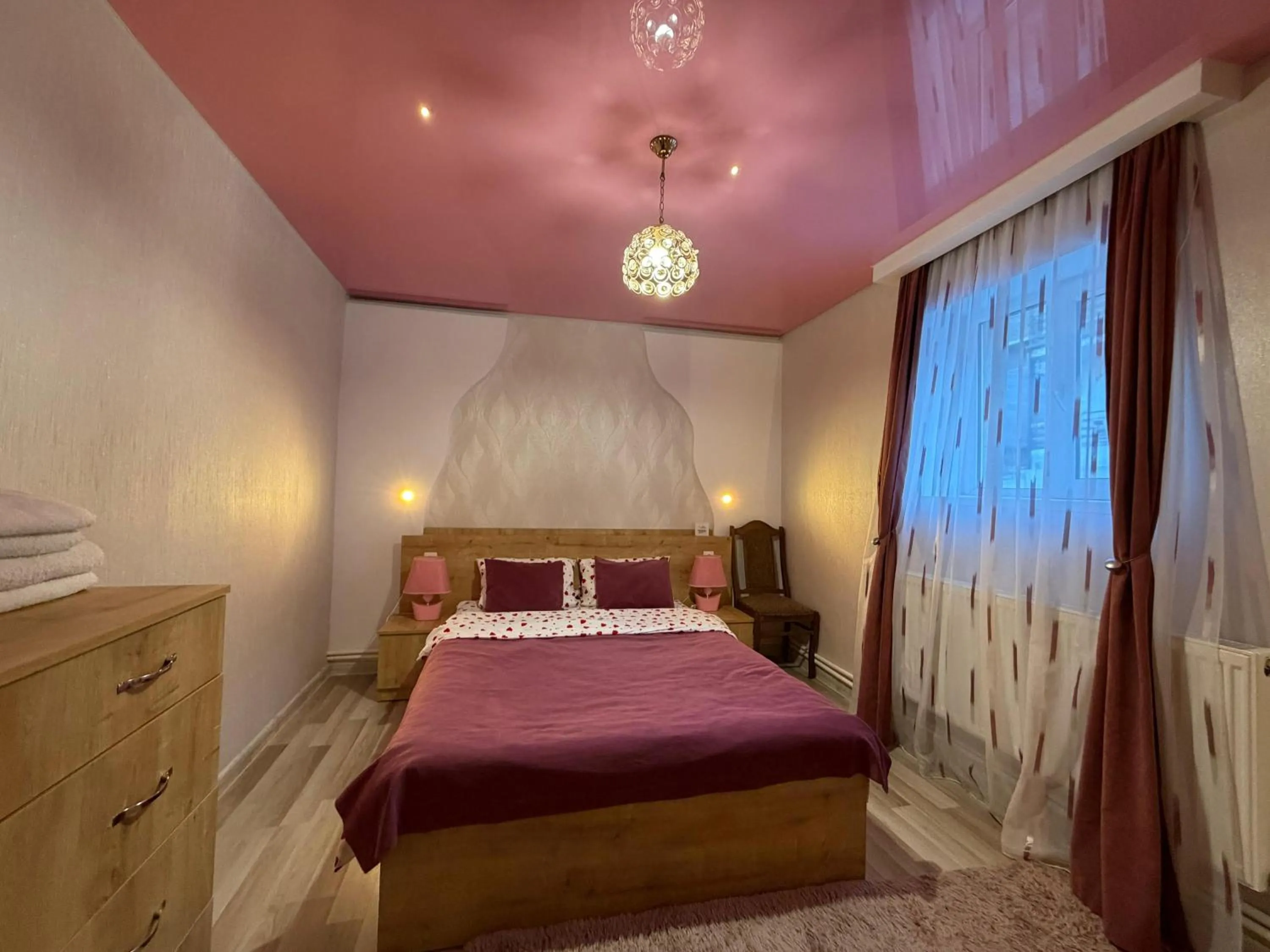 Bed in Guest House Elguja Qushashvili