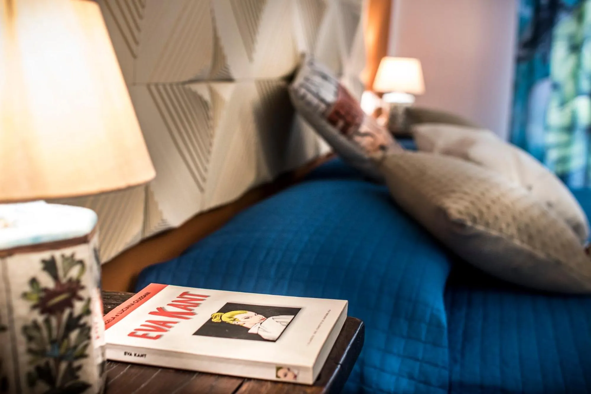 Decorative detail, Bed in Ad Hoc Rooms