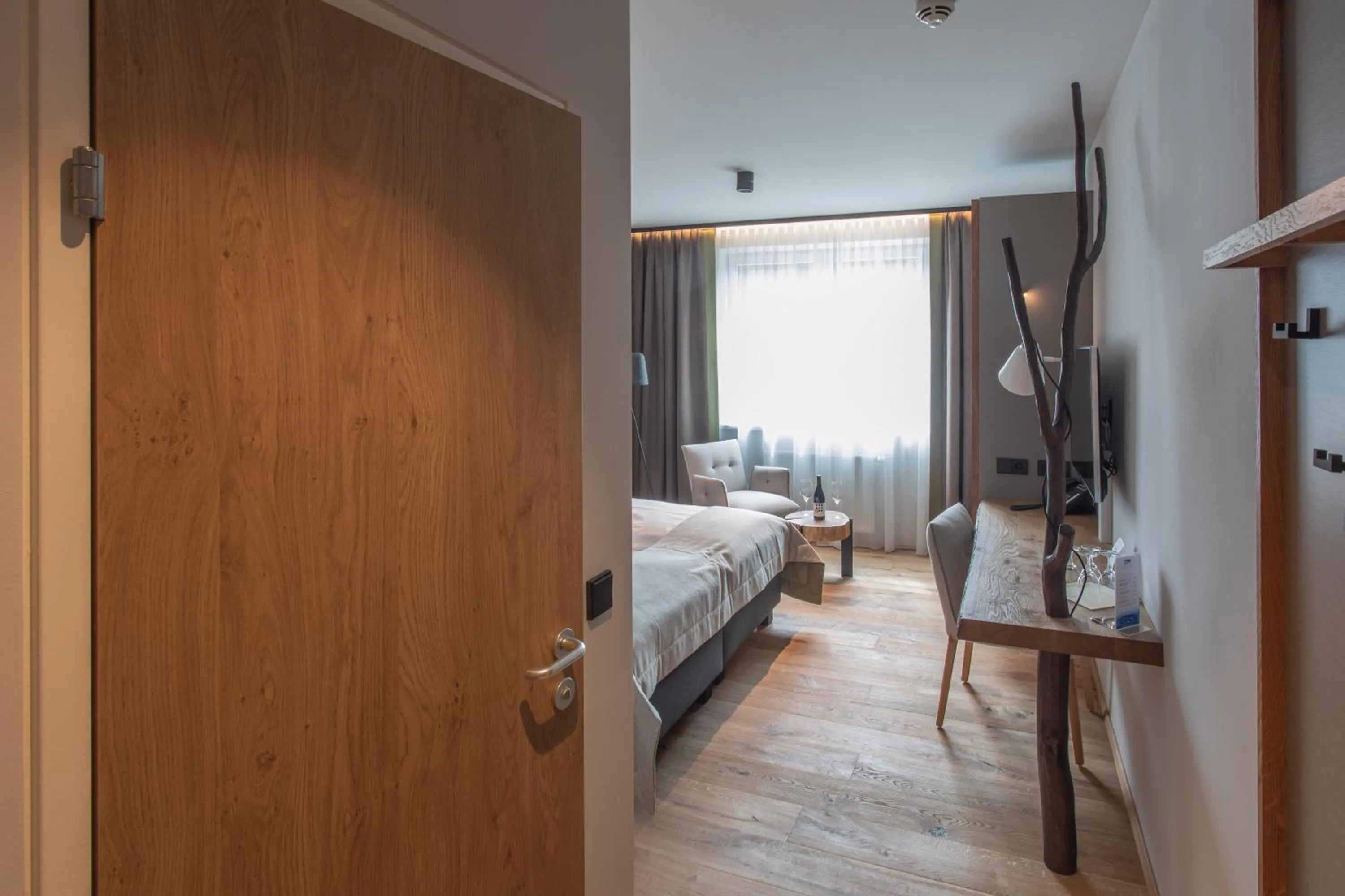 Photo of the whole room, Bed in Hotel Sole Felsen Welt