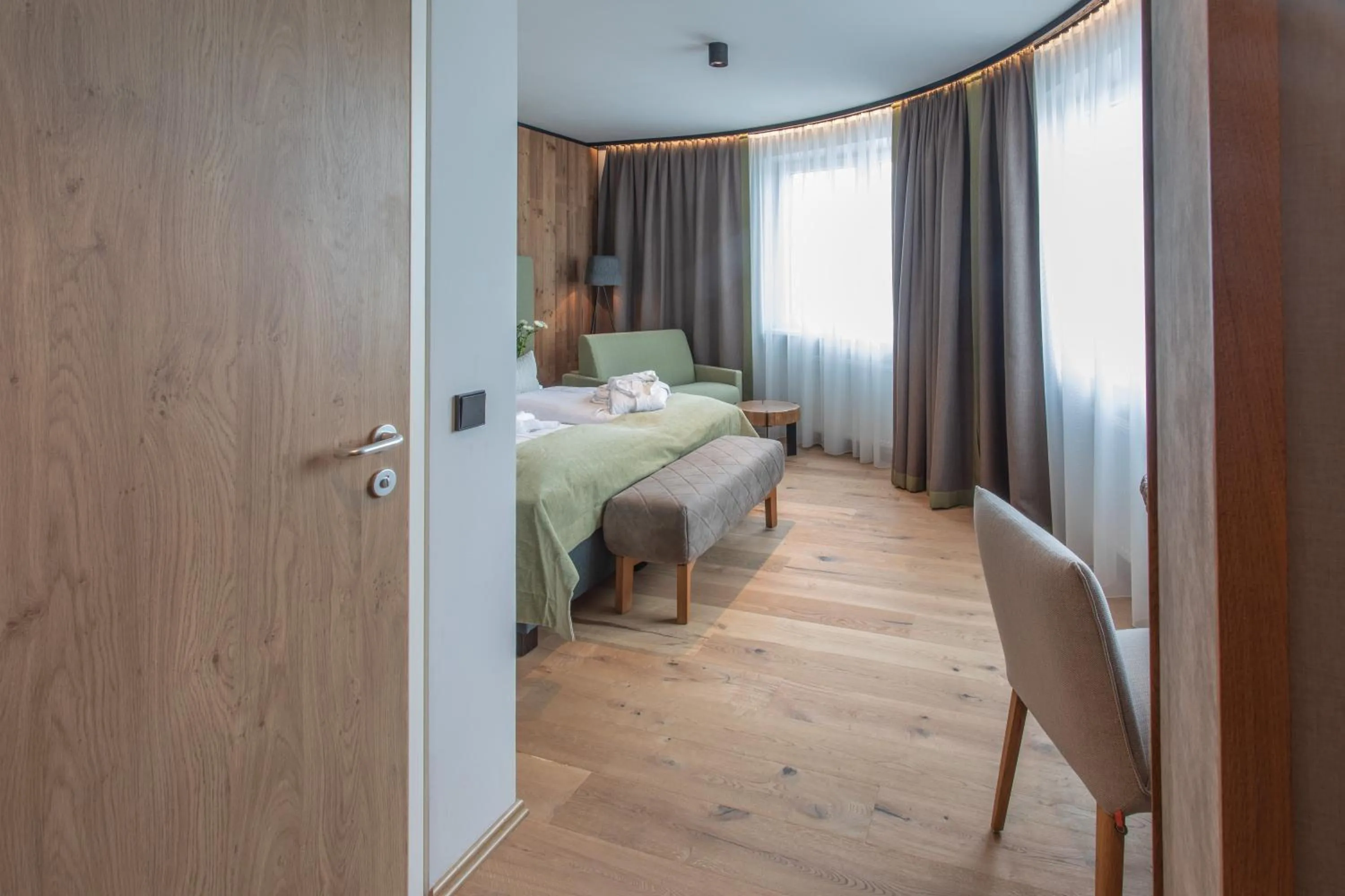 Photo of the whole room, Bed in Hotel Sole Felsen Welt